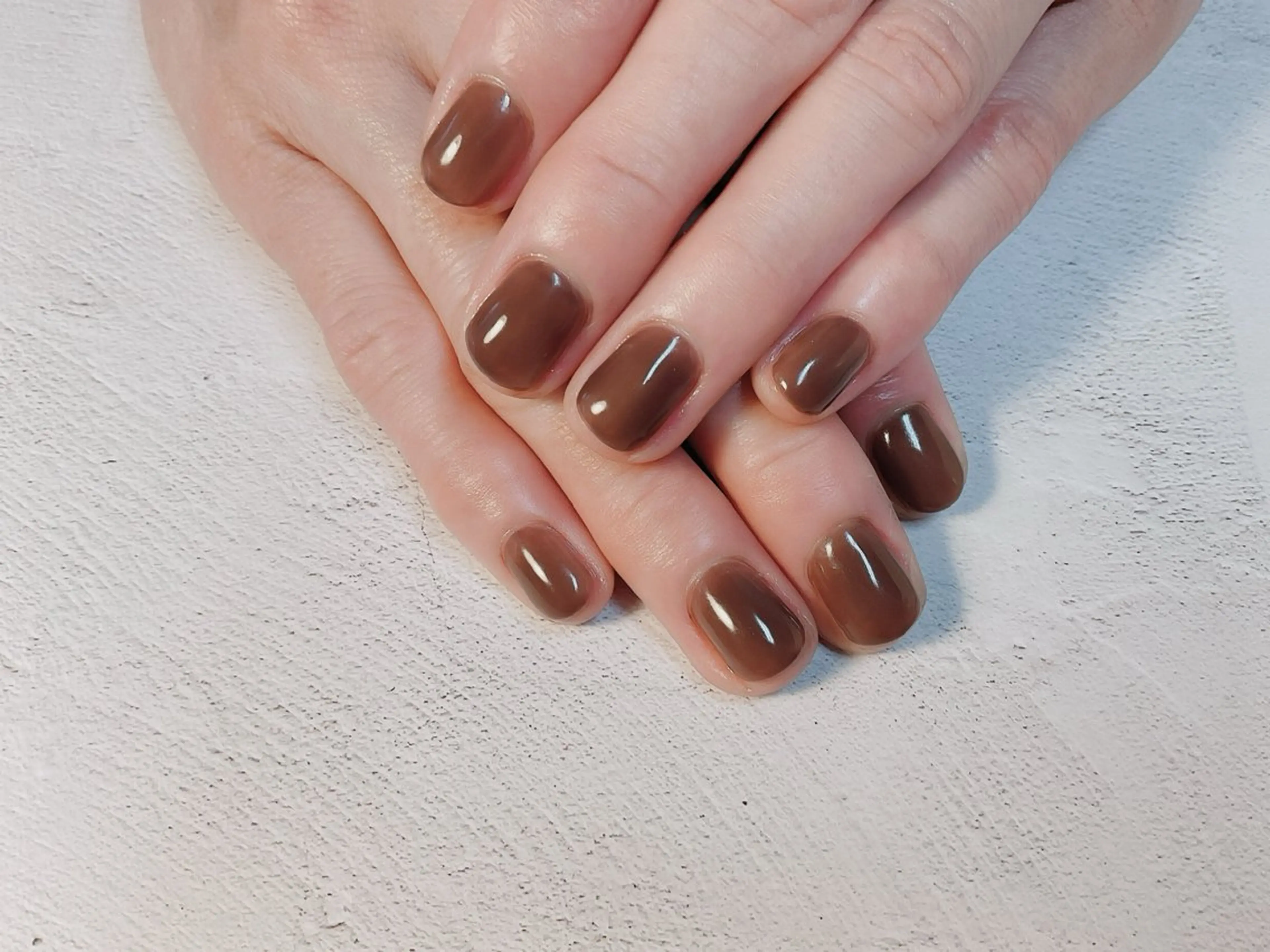 ネイル ワンカラーネイル ショートネイル ハンドネイル Private nail salon CHITCHAT所属・CHITCHAT nailのネイルデザイン