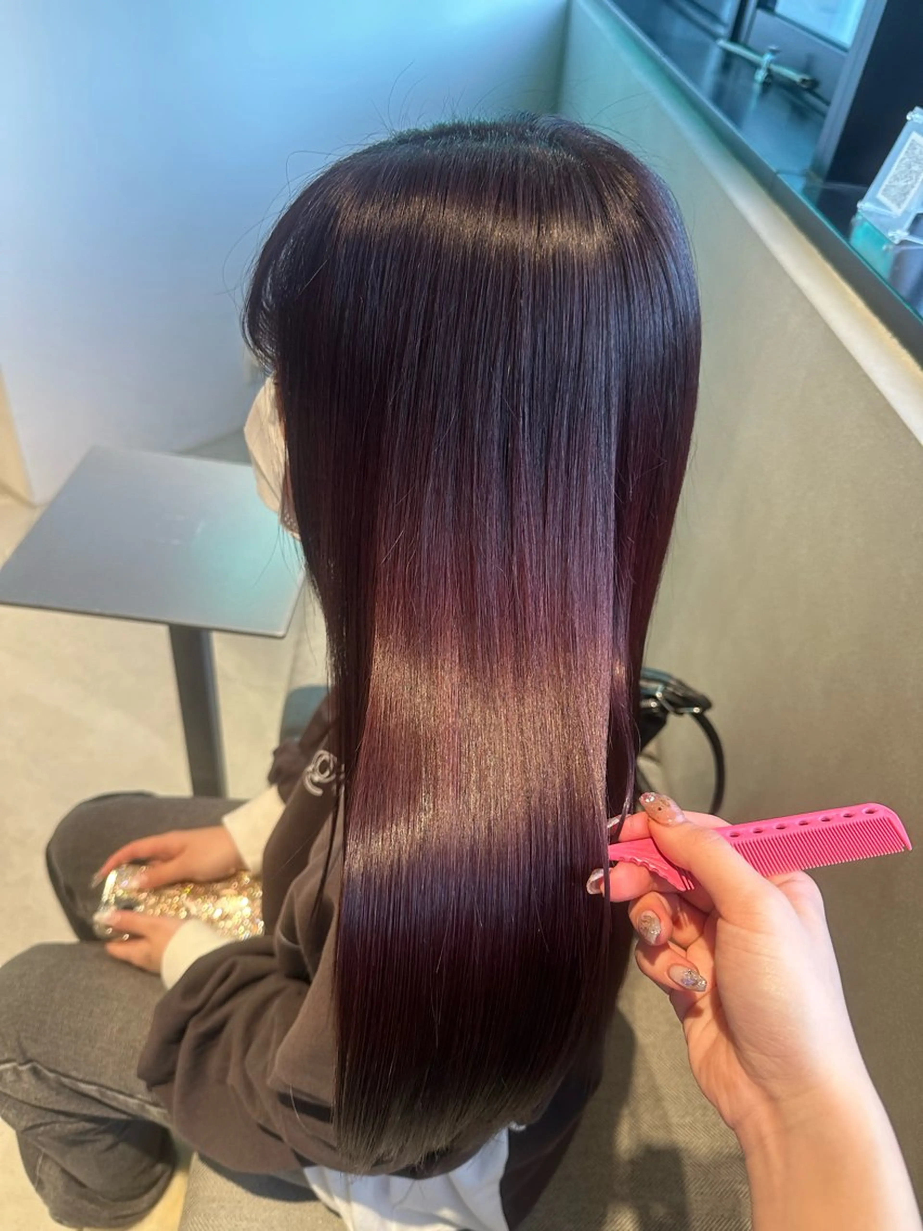 ロング カラー ヘアカラー ROCAReTA kyoto所属・ながたに あやか🎀のヘアスタイル