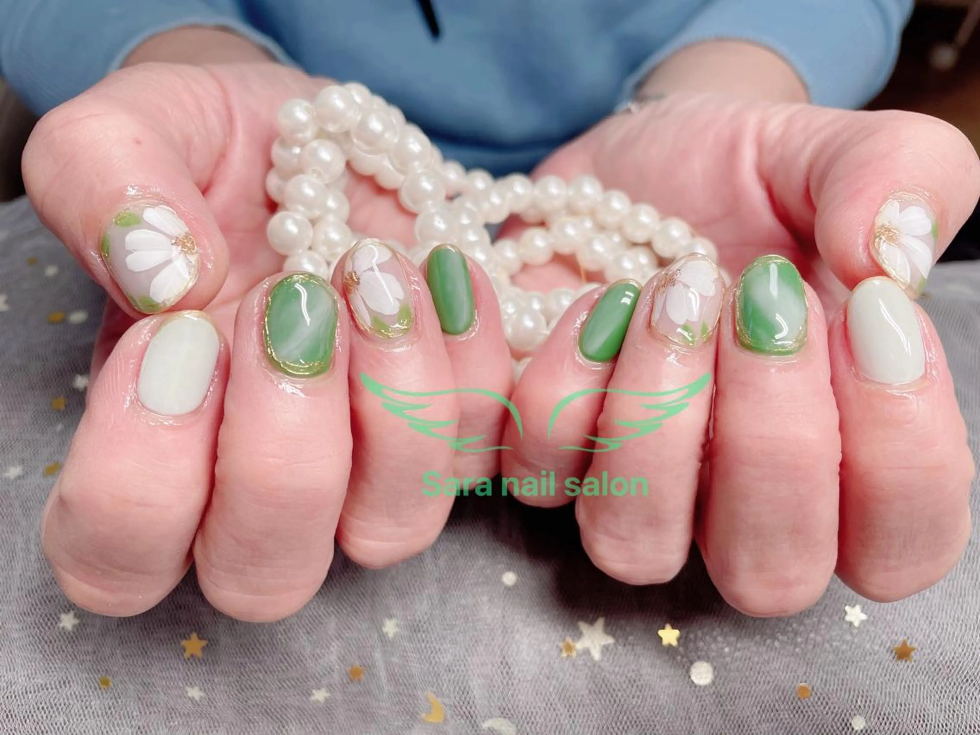 ネイル ハンドネイル ハンドケア 小岩 Saraのネイルデザイン