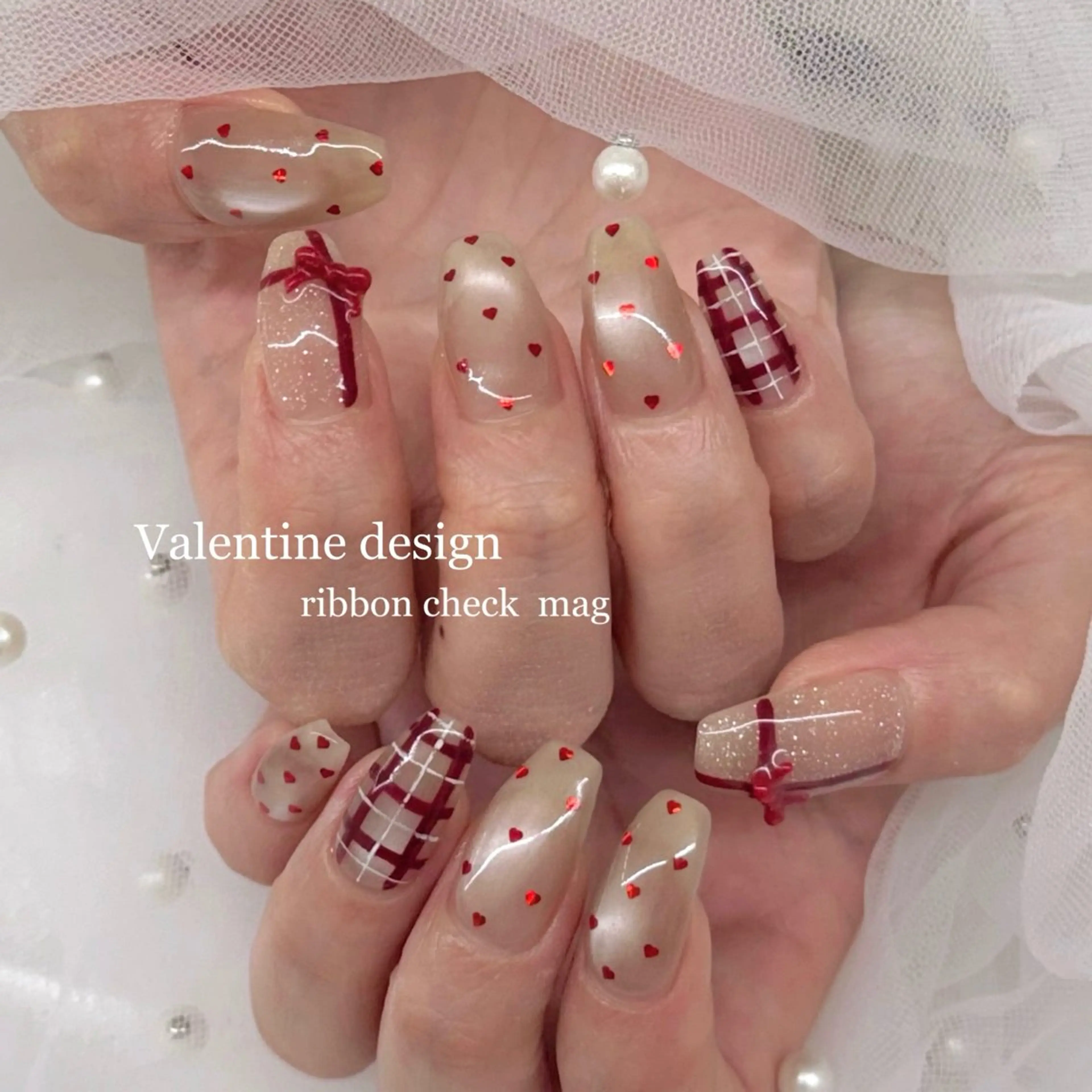 ネイル ハンドネイル ハンドケア Chizuru ☾ ໋のネイルデザイン