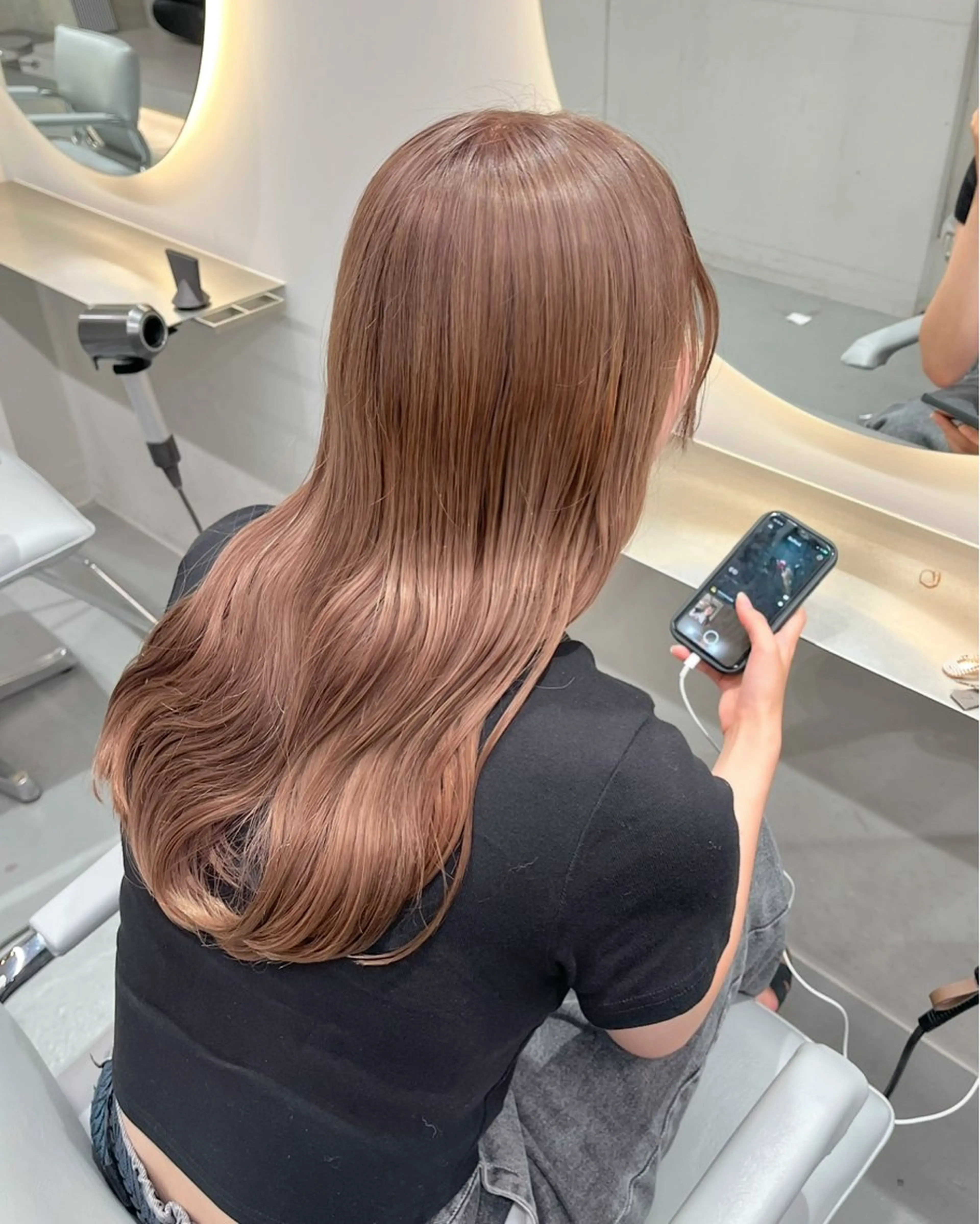 カラー 艶ブリーチ/表参道 ハイトーン /実乃梨のヘアスタイル