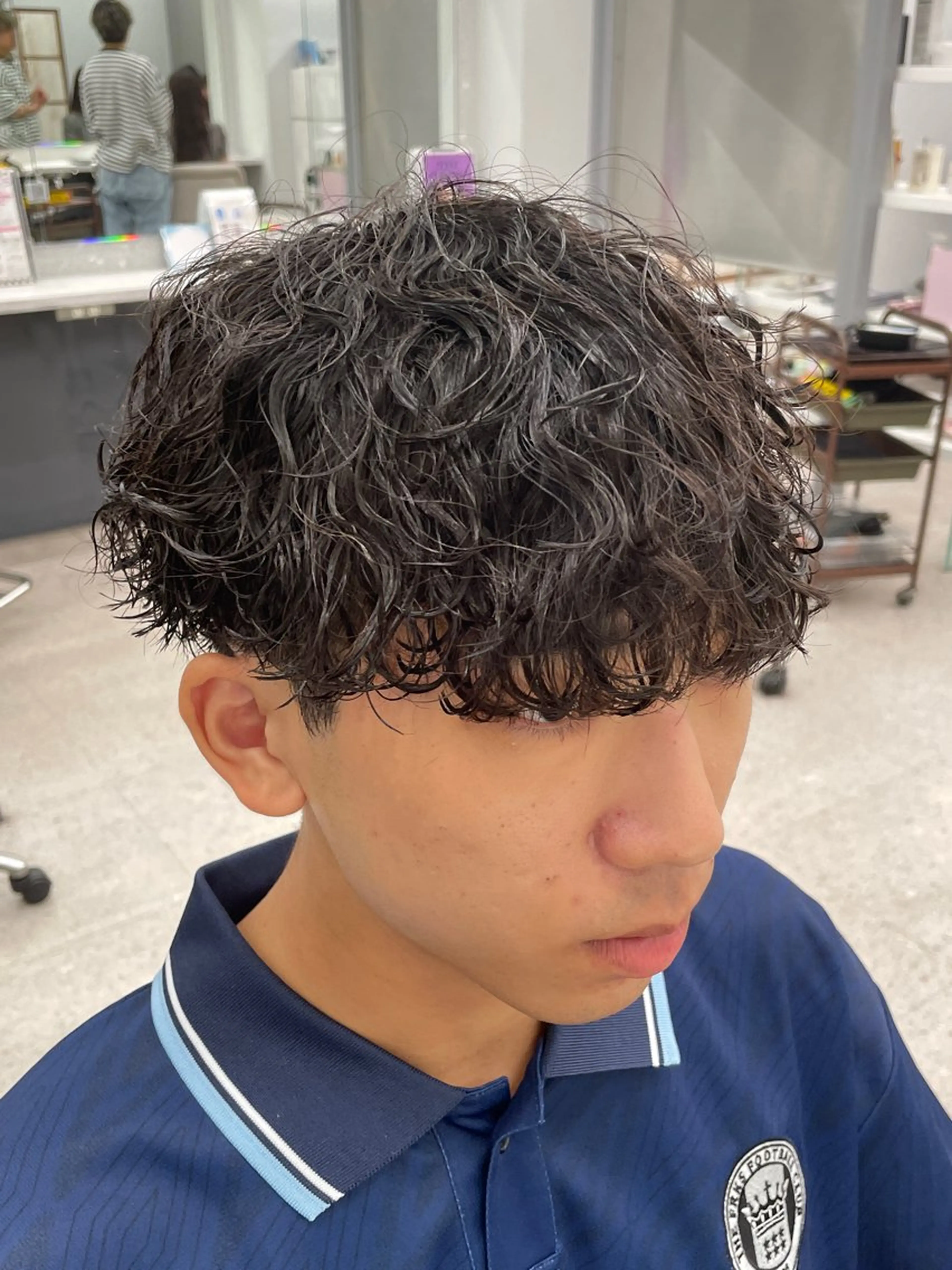 パーマ メンズ メンズスタイリスト✨ 助川龍哉のヘアスタイル