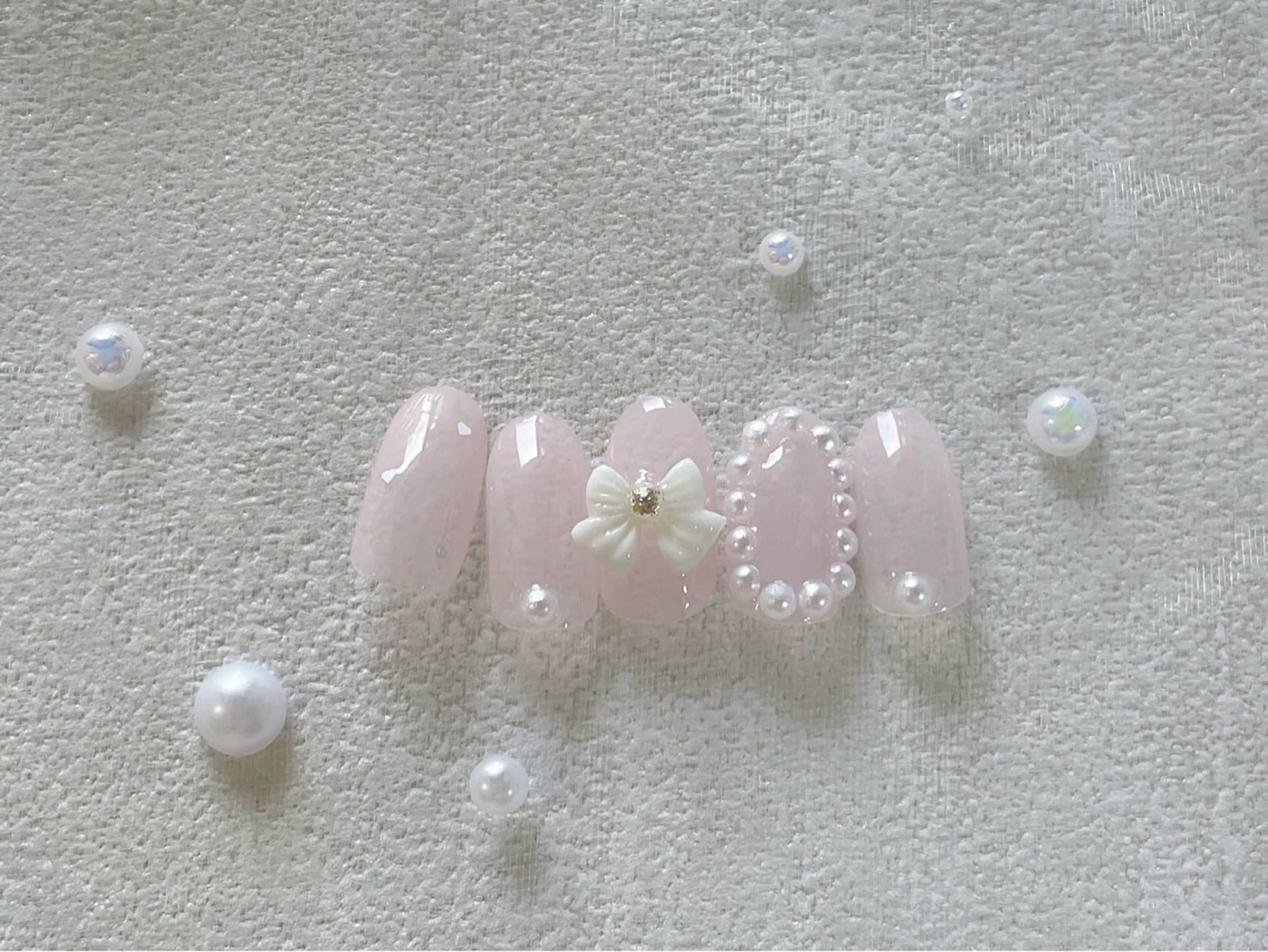 ネイル オーロラネイル ブルー フットネイル フレンチネイル ジェルネイル kiki nail たまプラーザのネイルデザイン