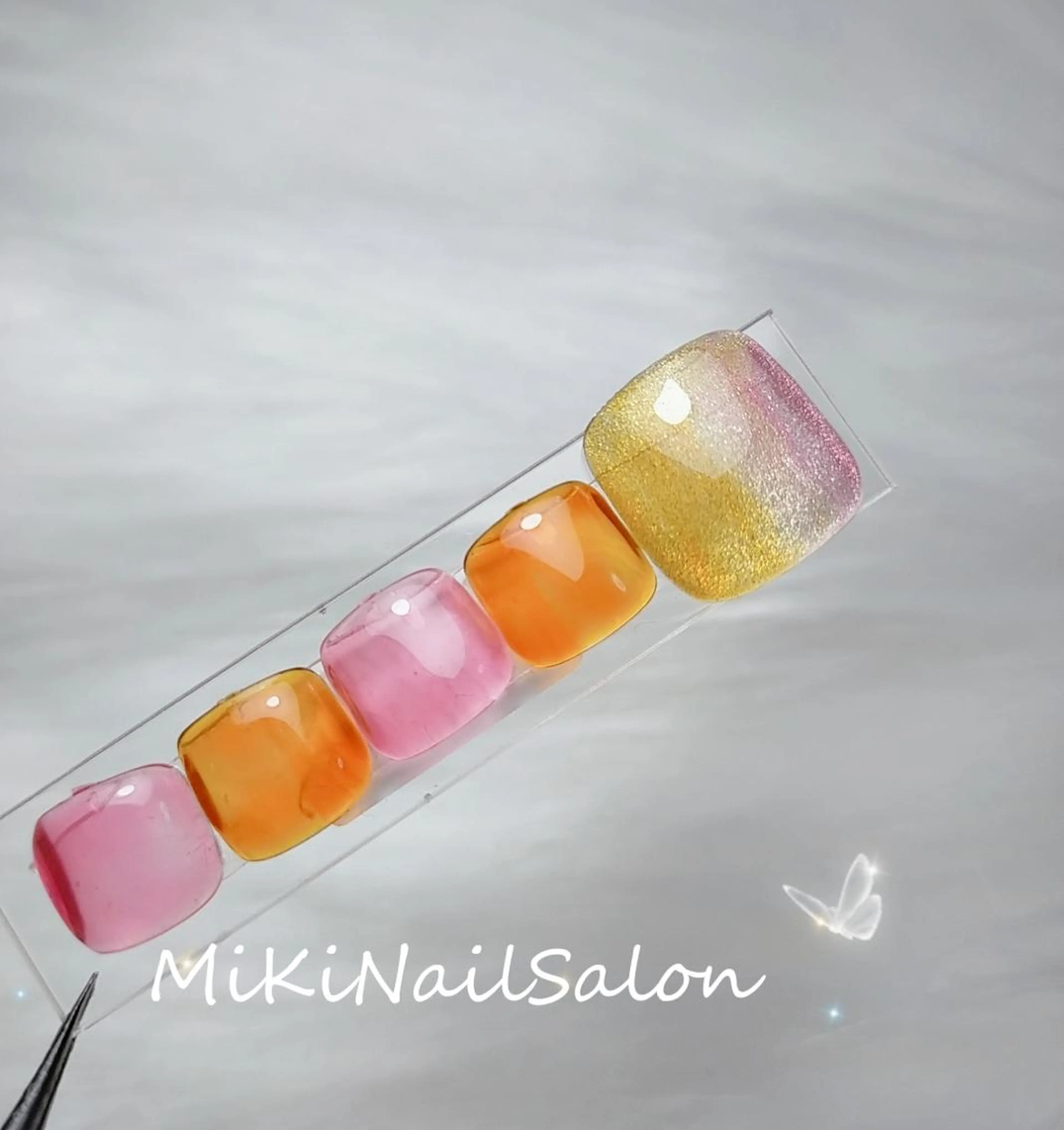 ネイル フットネイル フットネイル ★未希★ ミキネイルサロン池袋のネイルデザイン