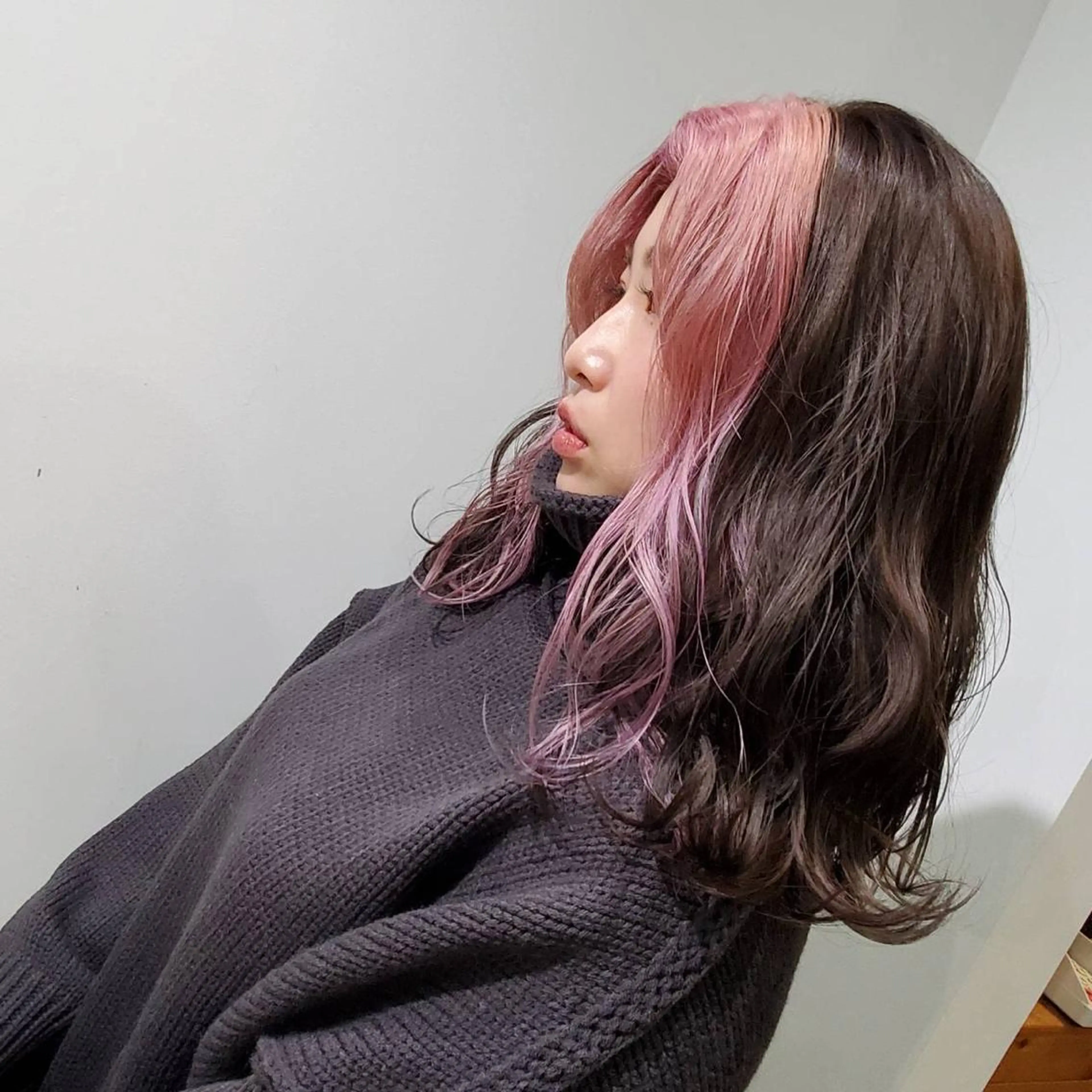 ミディアム Le Lien カジのヘアスタイル
