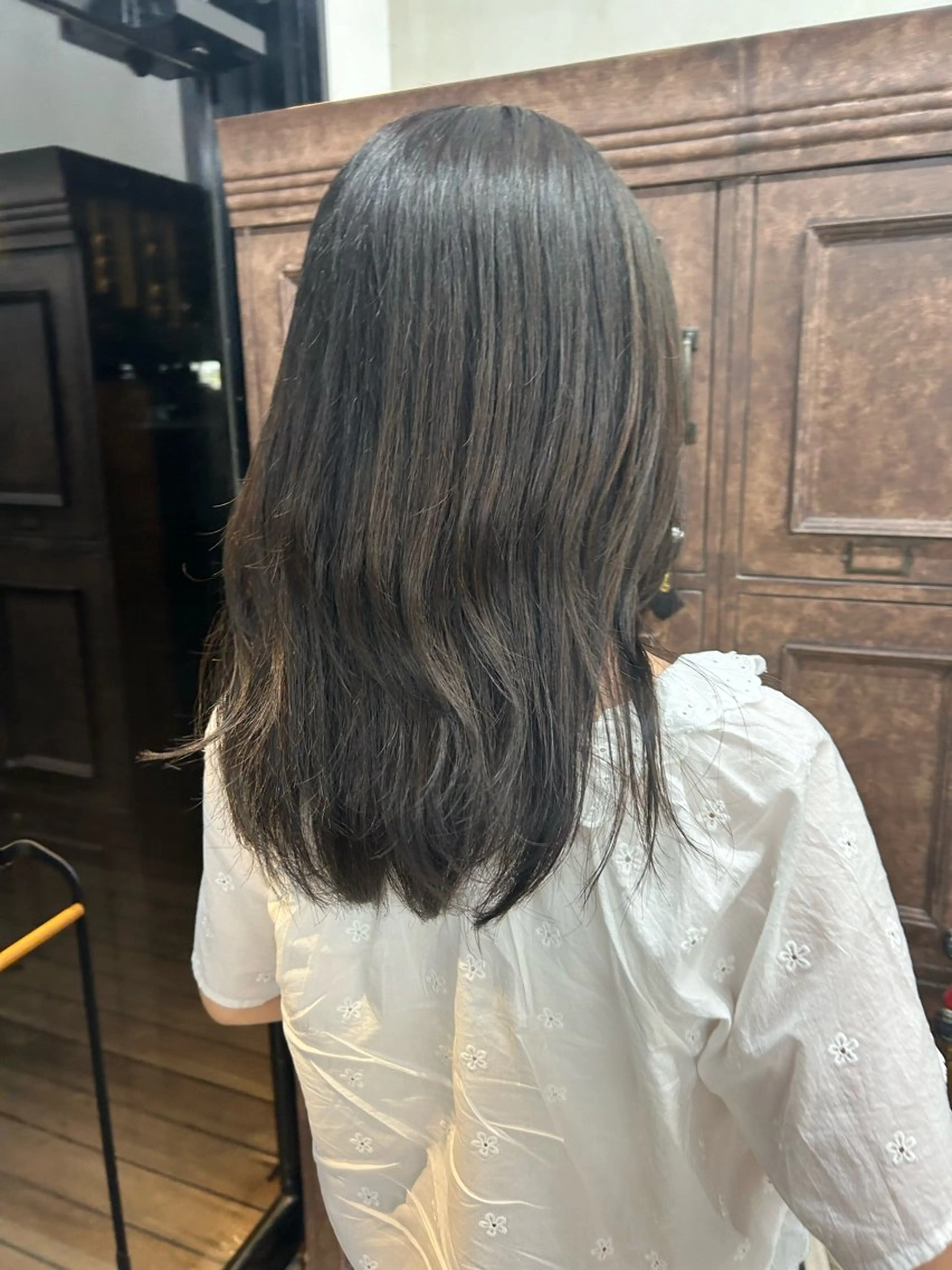 カラー 透明感カラー オリーブ/ ナカミネアキナのヘアスタイル