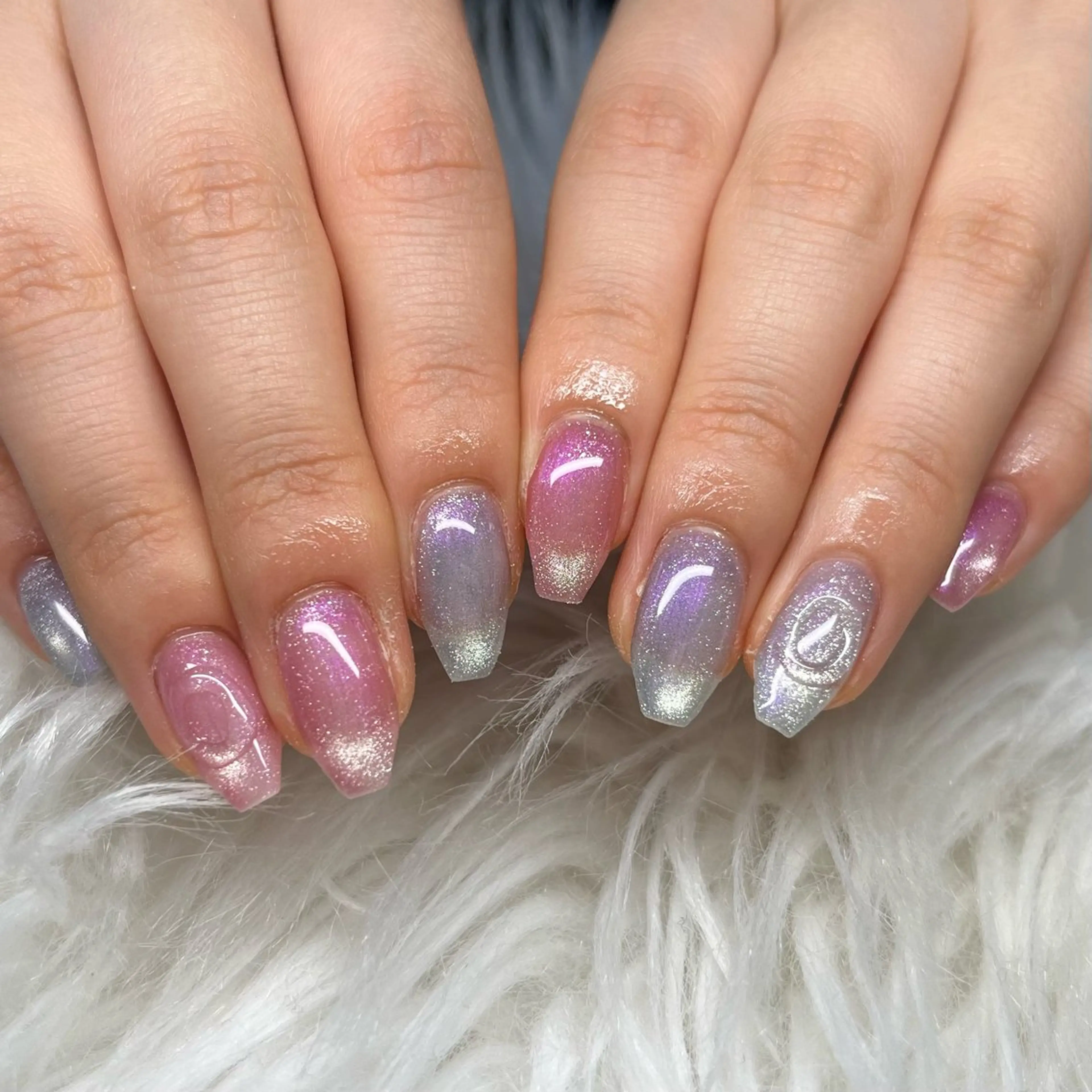 ネイル マグネットネイル はあとねいる福島店 SAKIのネイルデザイン