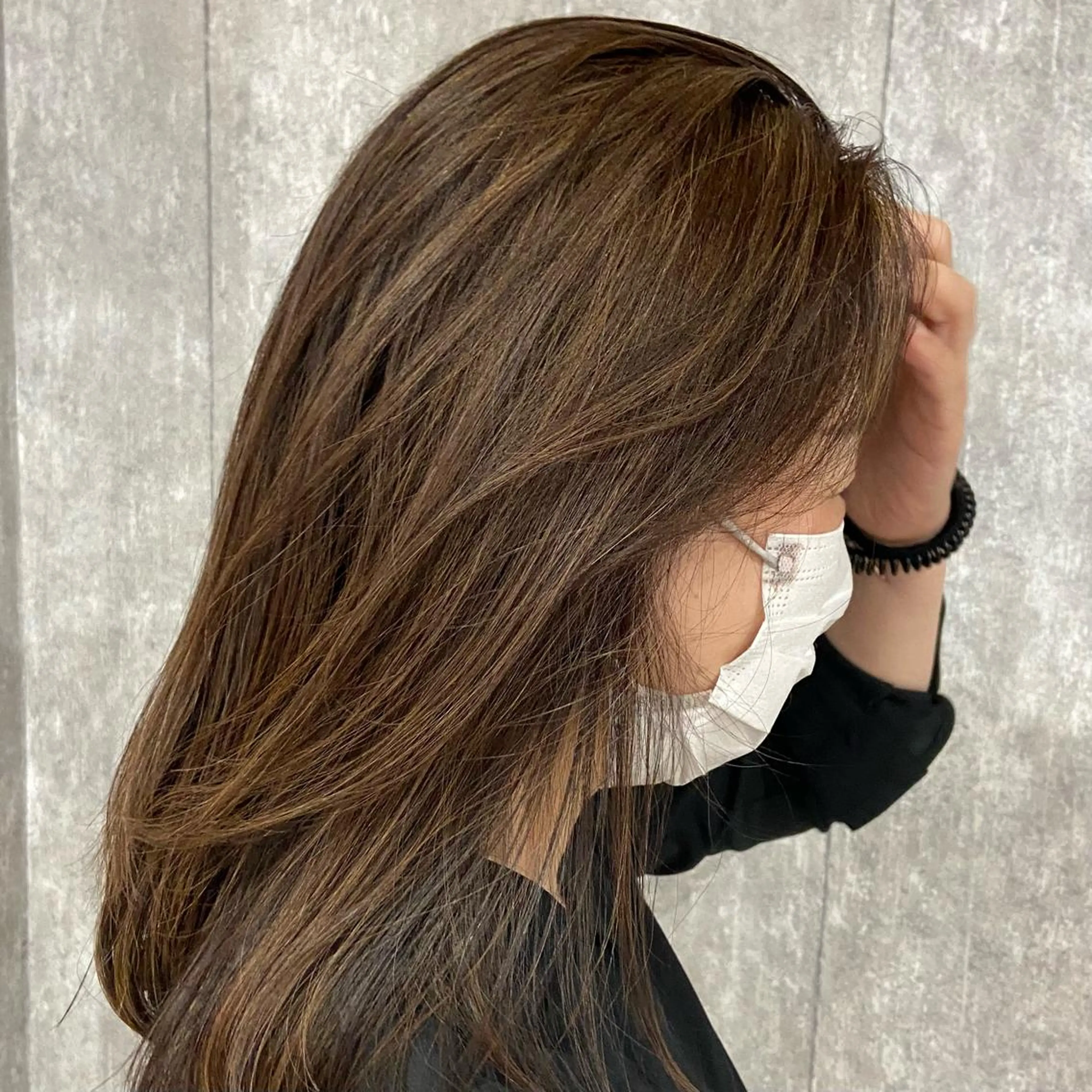 【モデル募集中🌈】白髪染めリタッチカラー＋トリートメントの写真