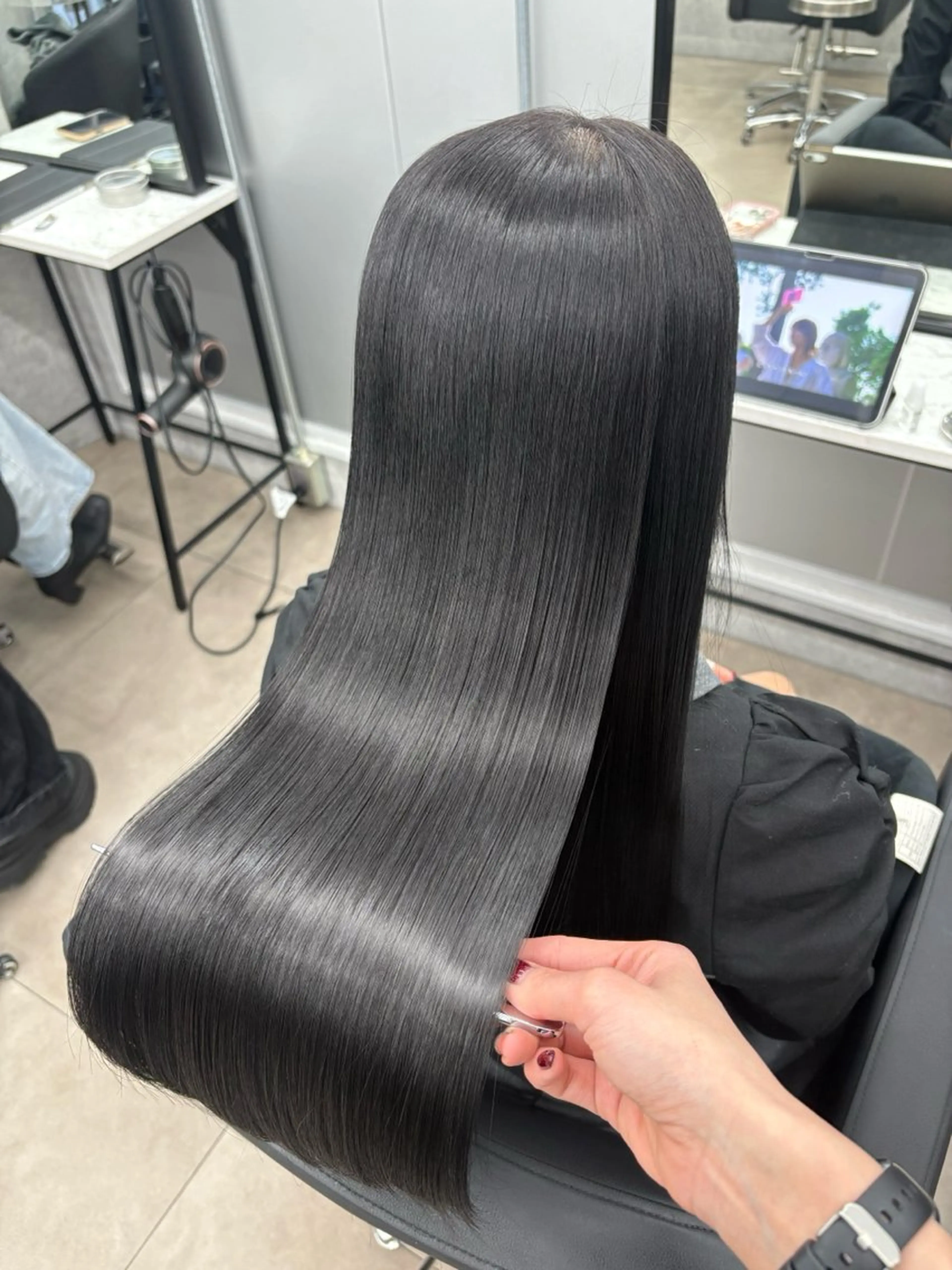 【12月限定⛄️】カット＋フルカラー＋髪質改善ウルトワトリートメントの写真