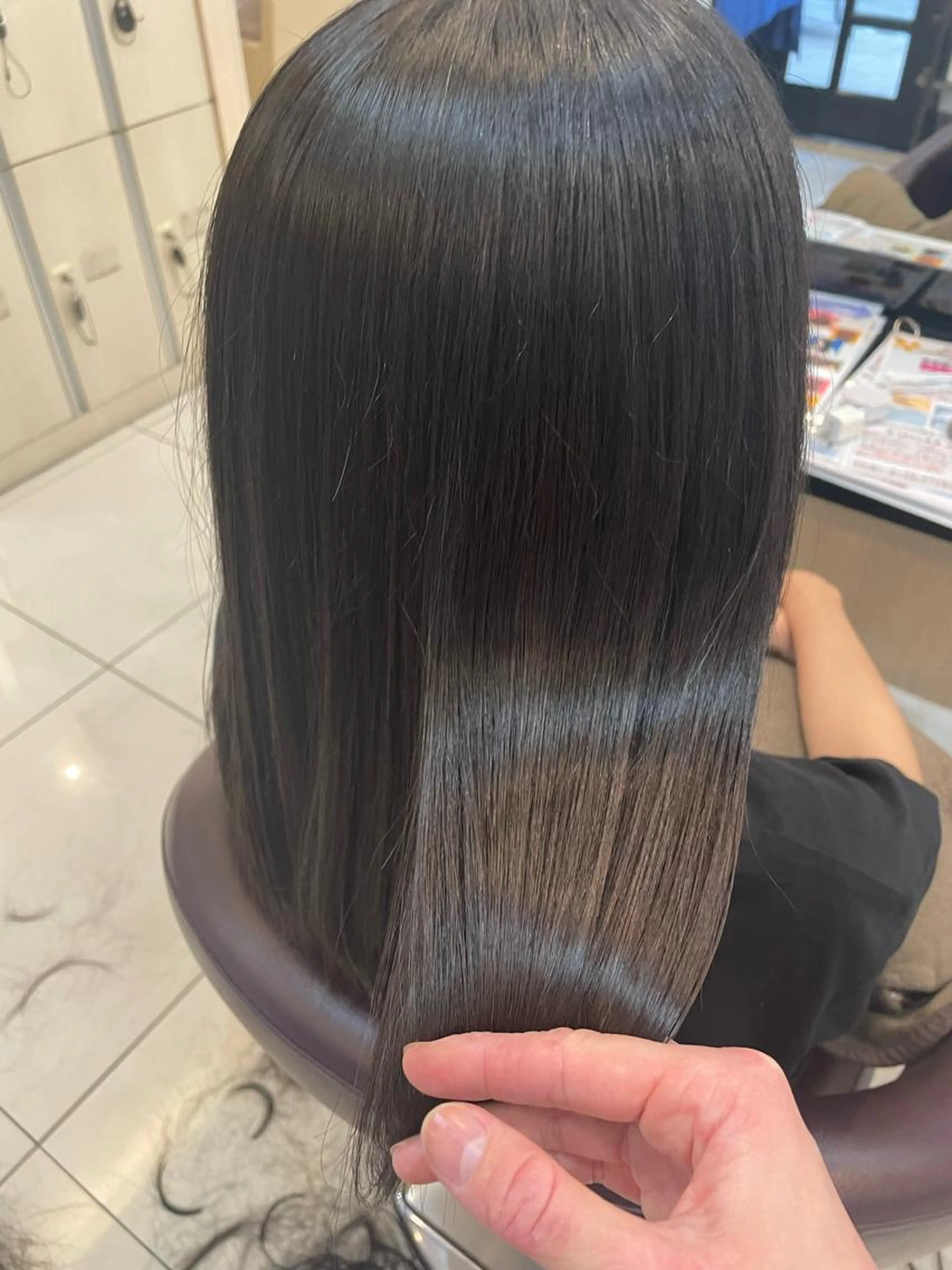 【限定トリートメント付き】話題の髪質改善ストレート💎➕デザインカット✂️の写真