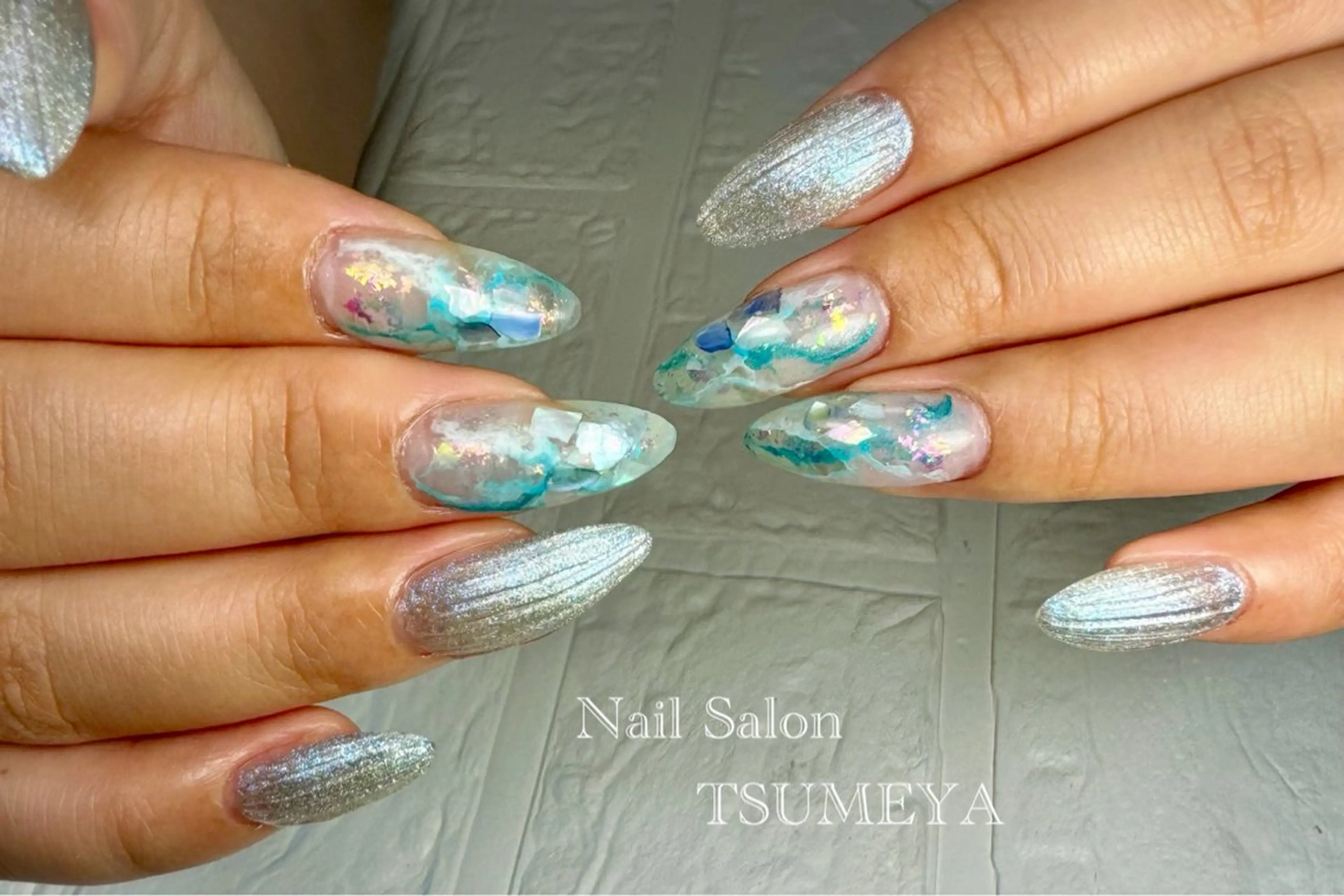 ロング TSUMEYA KONのネイルデザイン