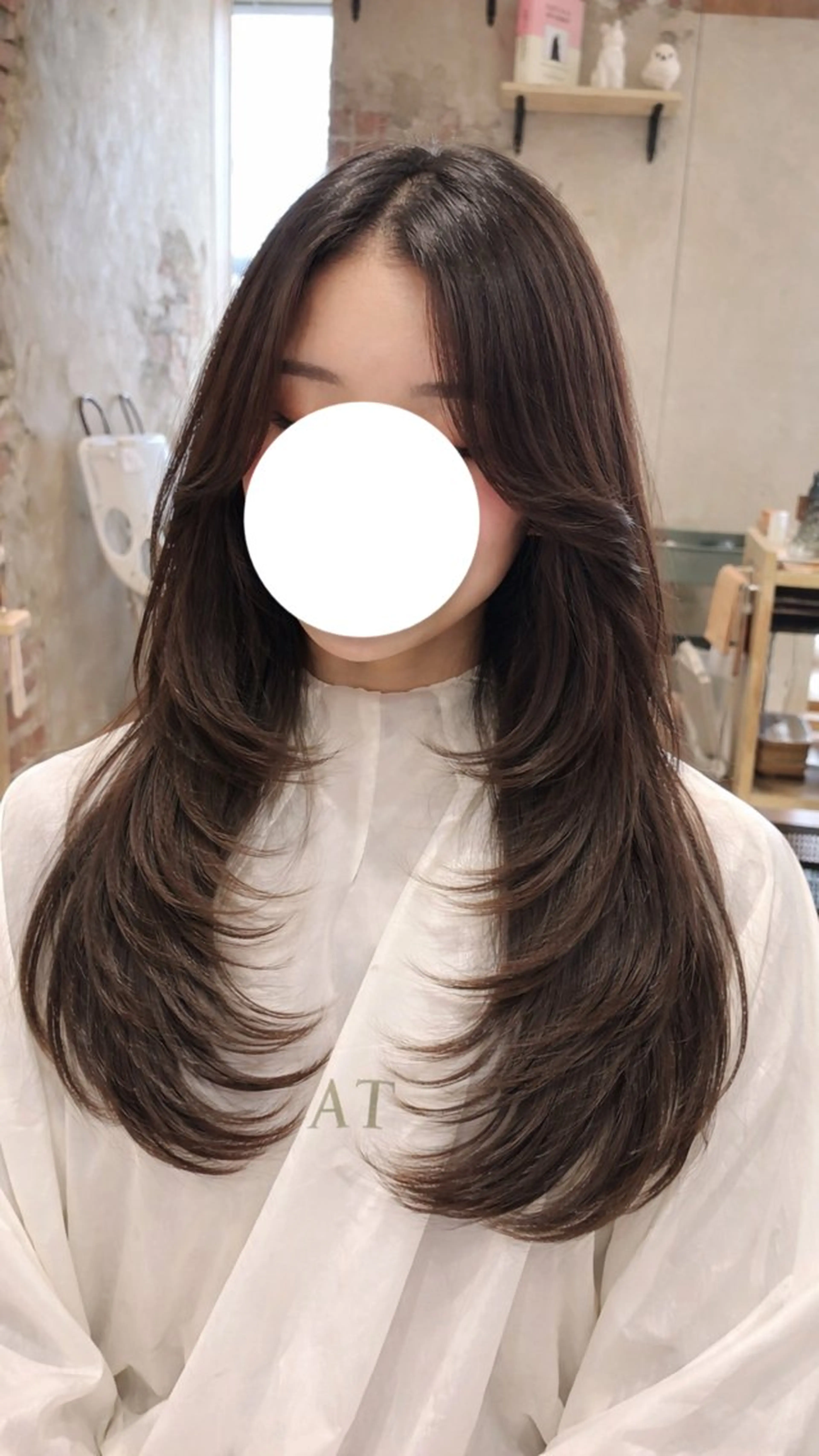 ロング ロングレイヤー レイヤーカット ロング AFLOAT RUVUA smart saron所属・レイヤーカット/ アレンジ/うみのヘアスタイル