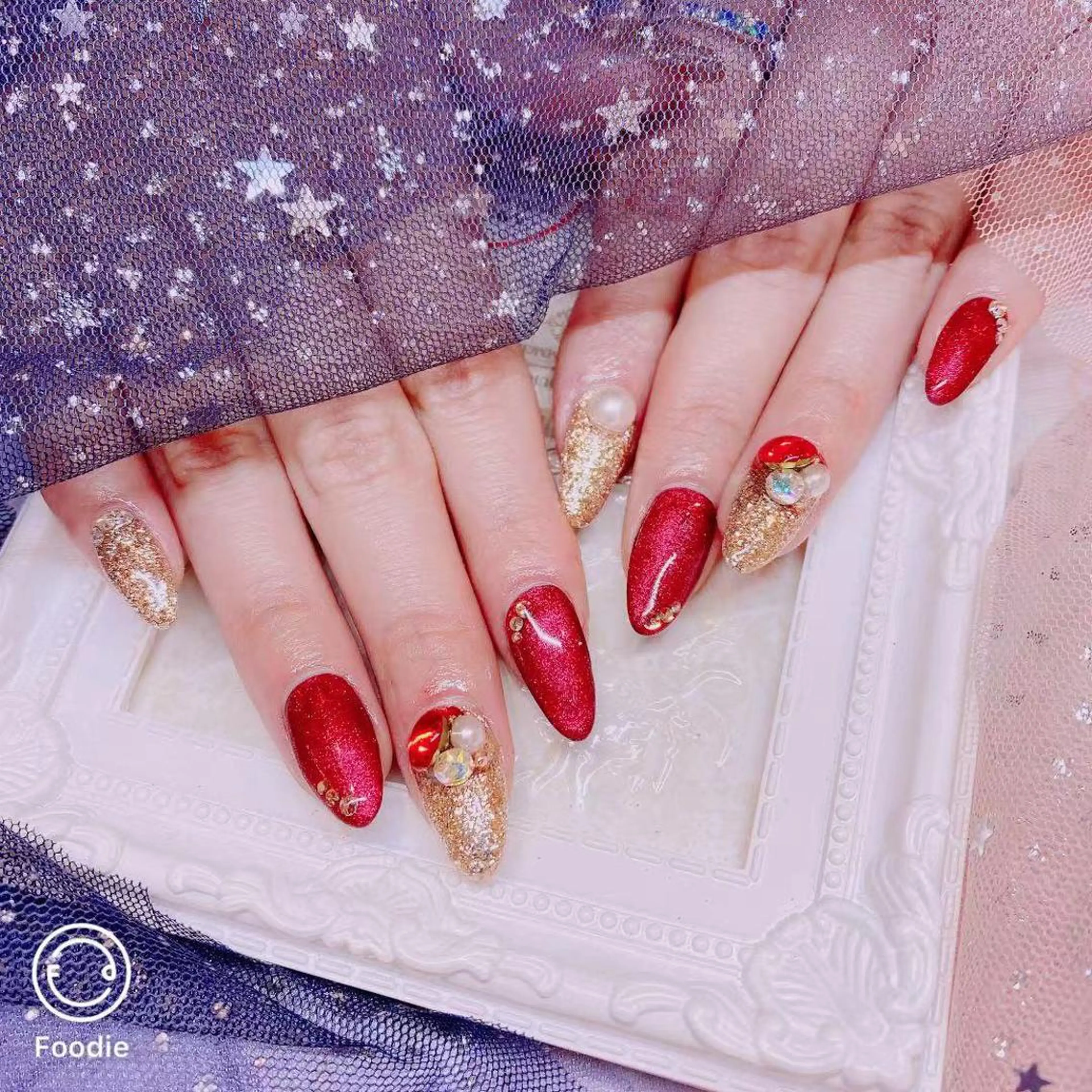 ネイル 長さだし専門店 M2　rikaのネイルデザイン