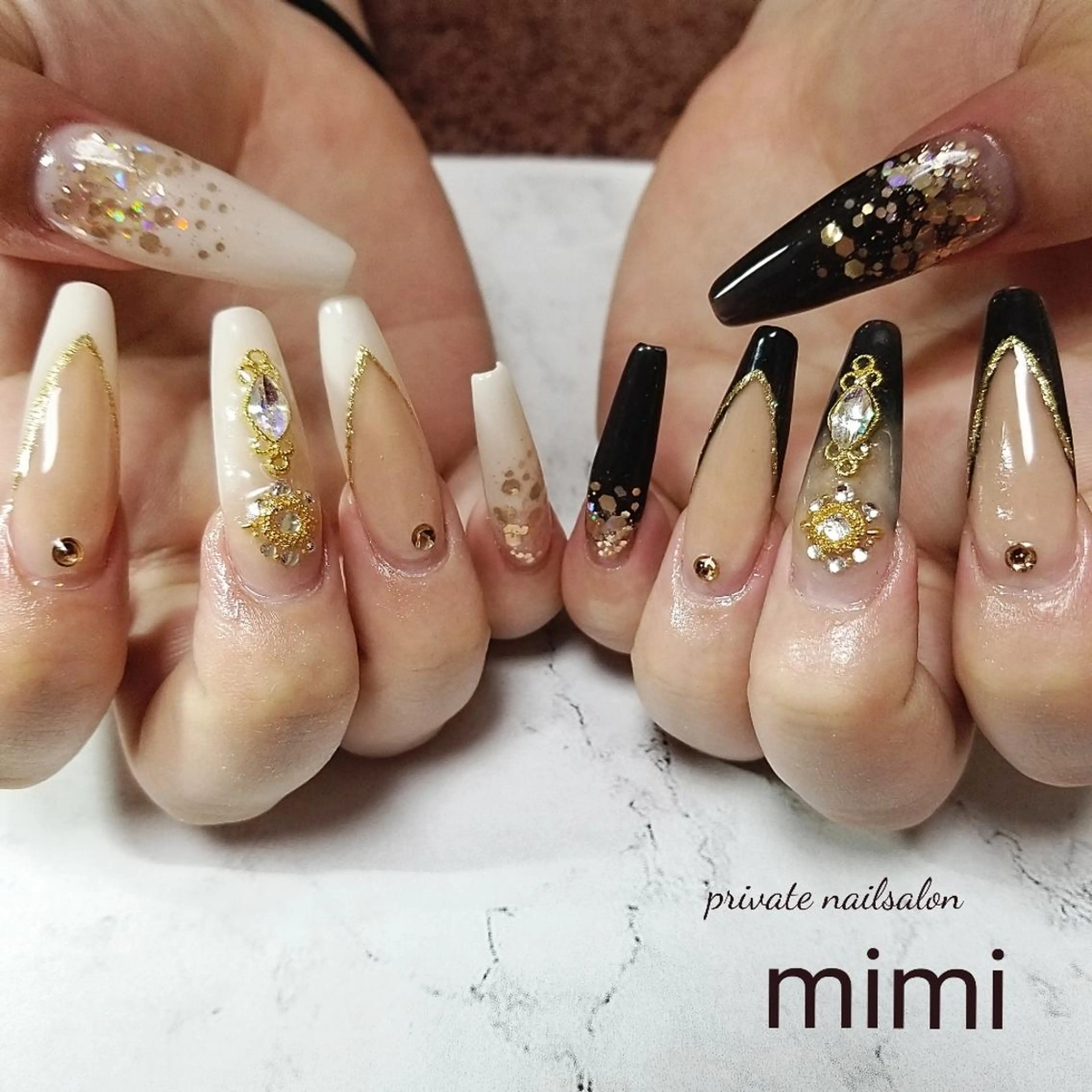 ネイル フレンチネイル ハンドネイル 博多ネイル ｍｉｍｉのネイルデザイン