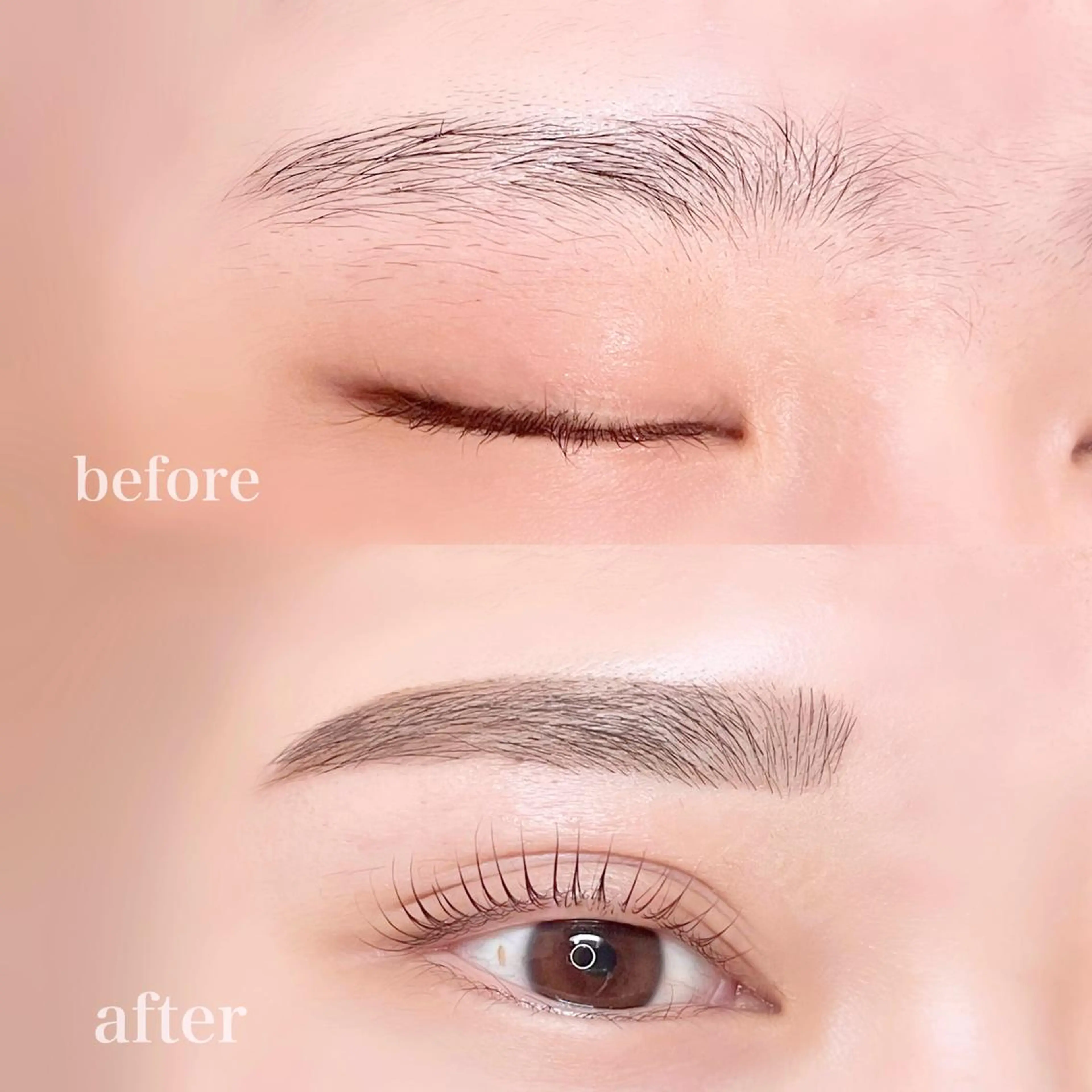 超お得‼️アイブロウWax➕まつげパーマ👀❤︎の写真