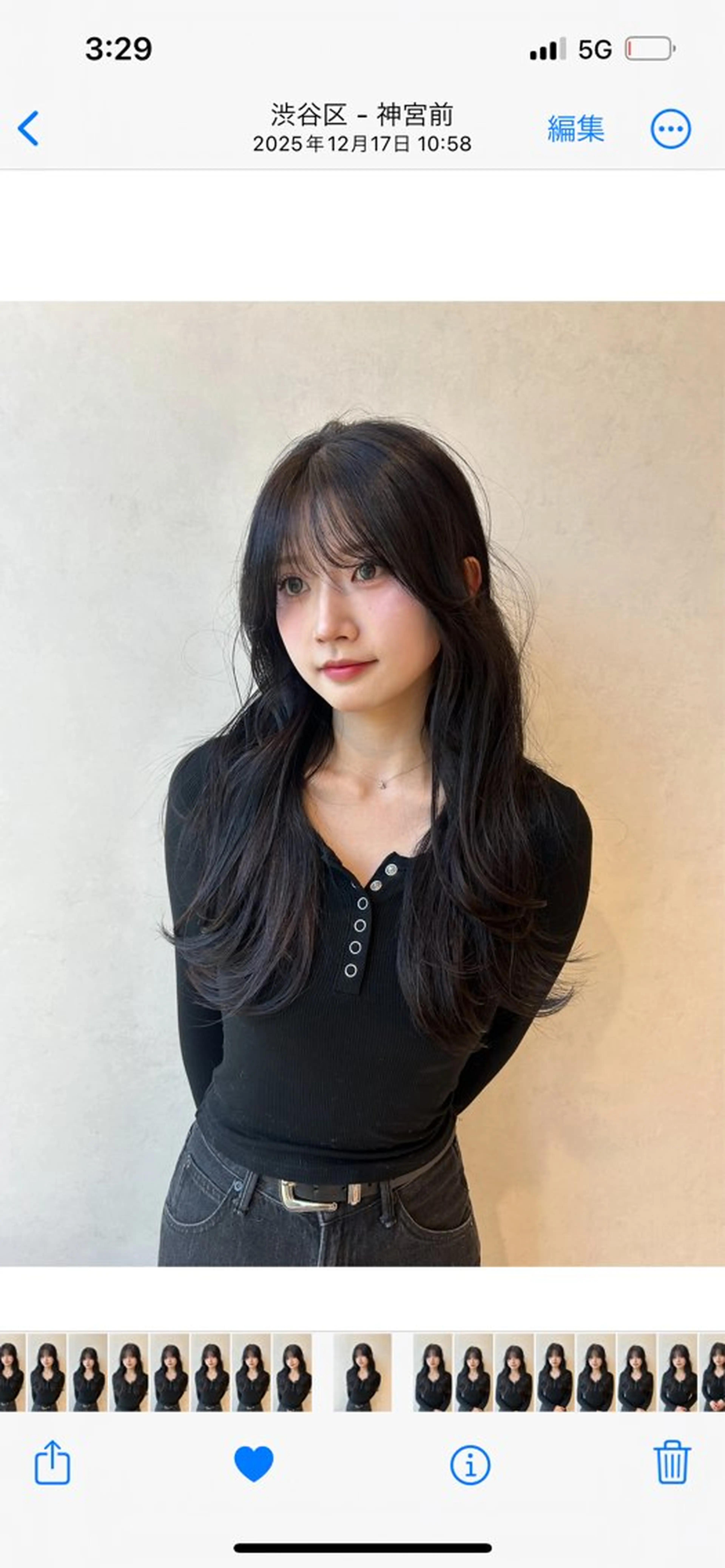 ロング カラー ヘアアレンジ メンズ Salowin原宿ash所属・‎透明感×艶髪 ‎🫒maki🎀のヘアスタイル