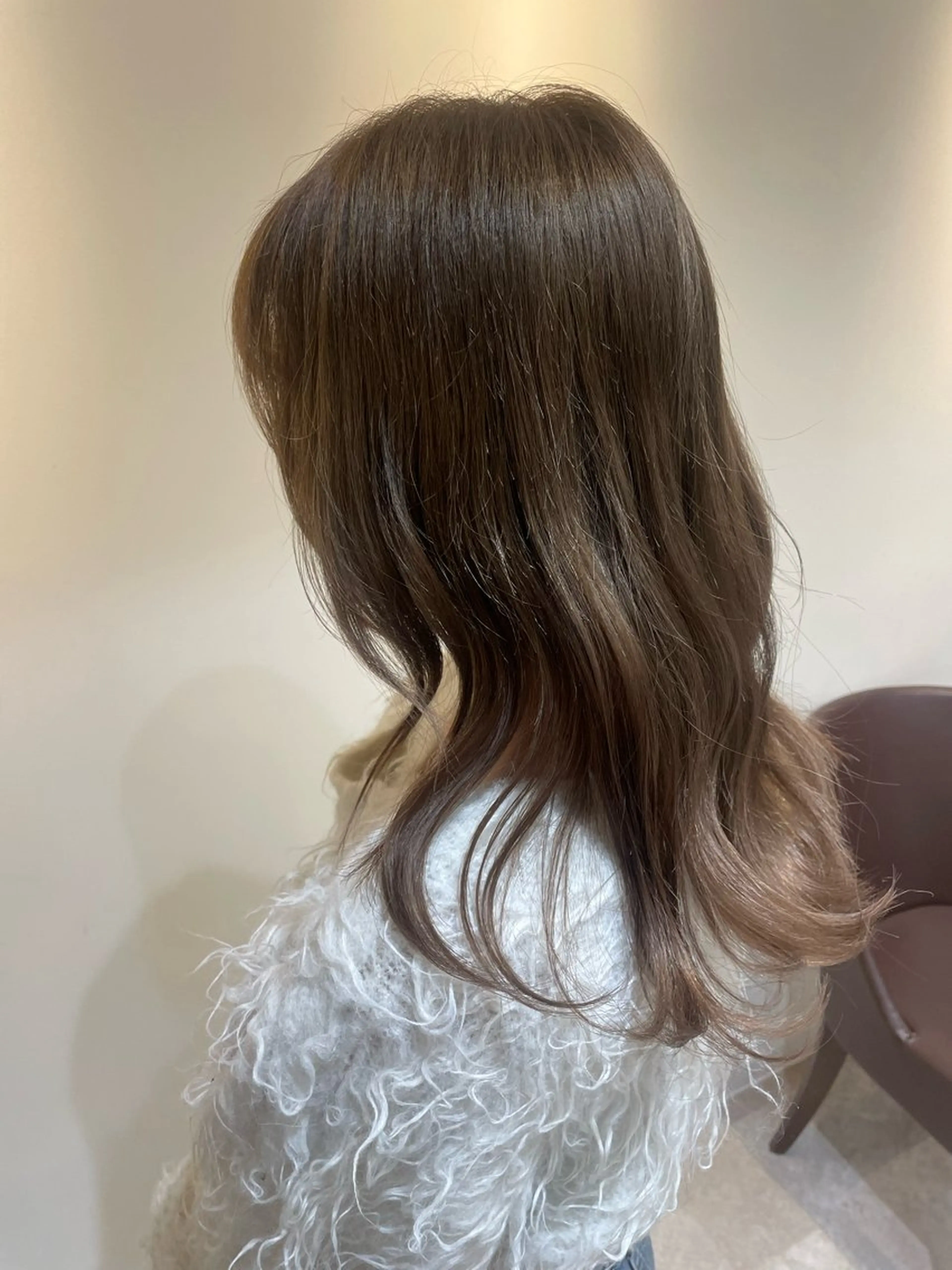 セミロング nao .のヘアスタイル