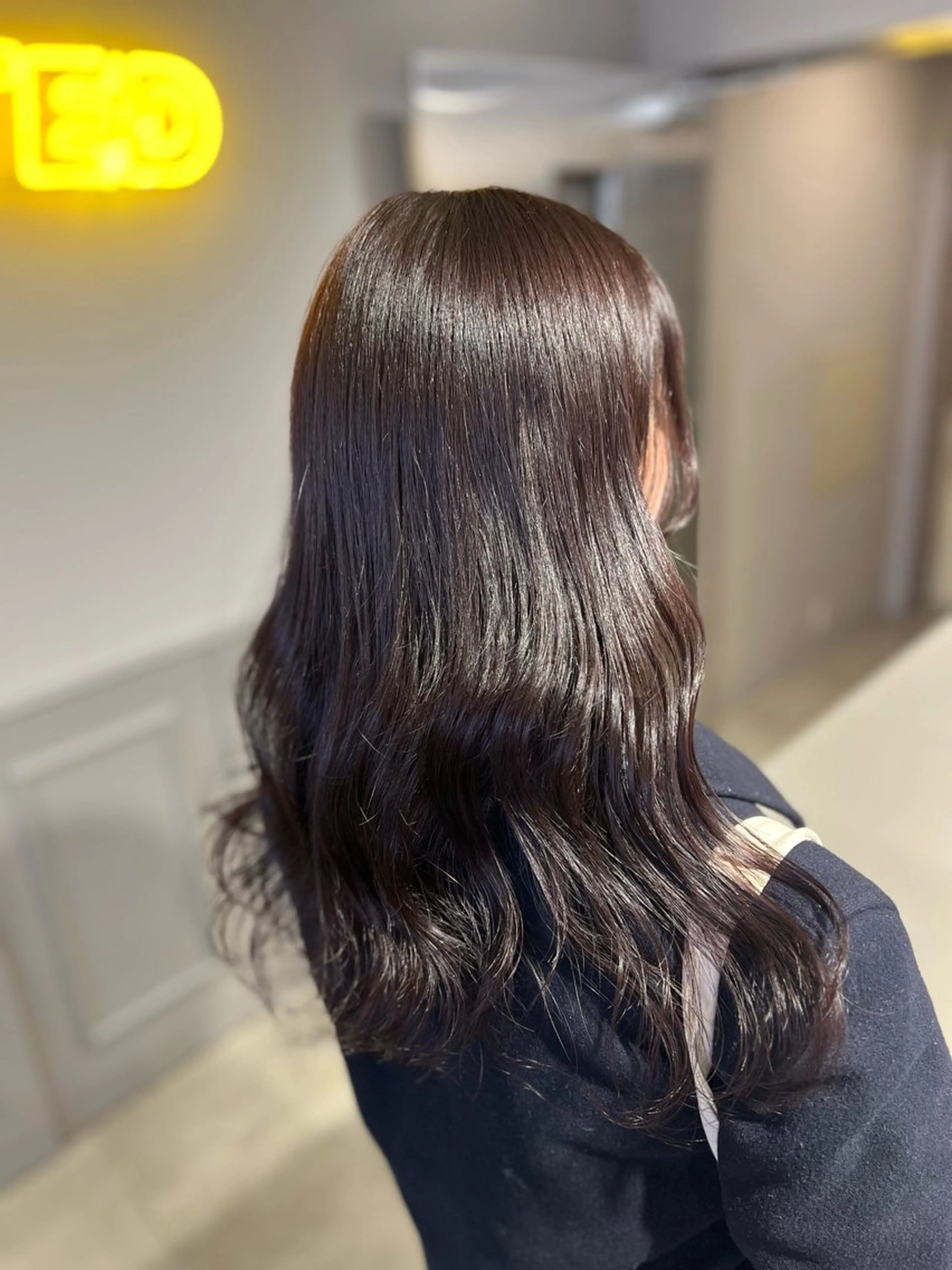 ロング カラー ヘアカラー 韓国レイヤーカット /REIのヘアスタイル