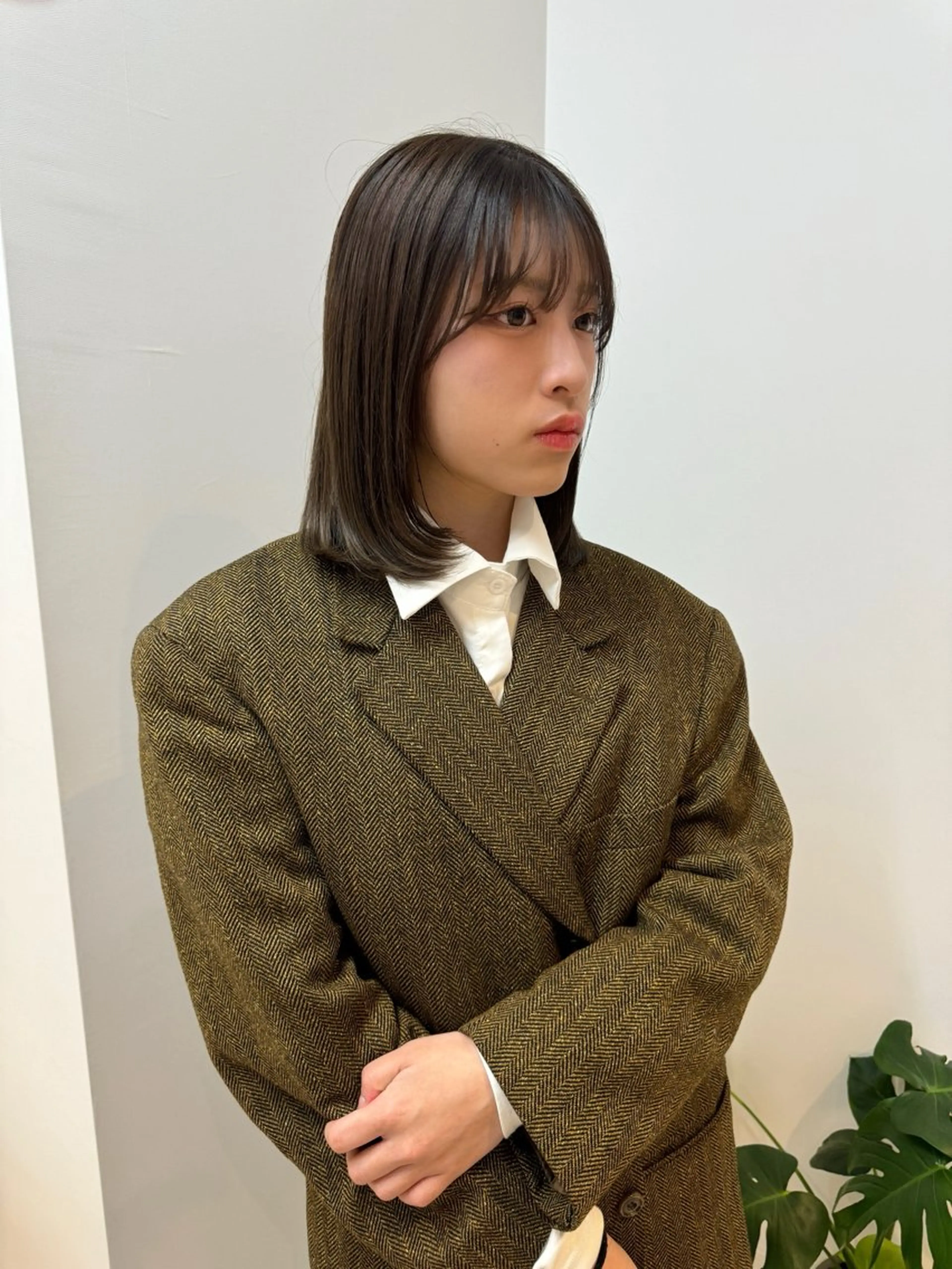 ミディアム laff 新宿所属・ボブ/ケアパーマ/ レイヤー/縮毛矯正のヘアスタイル