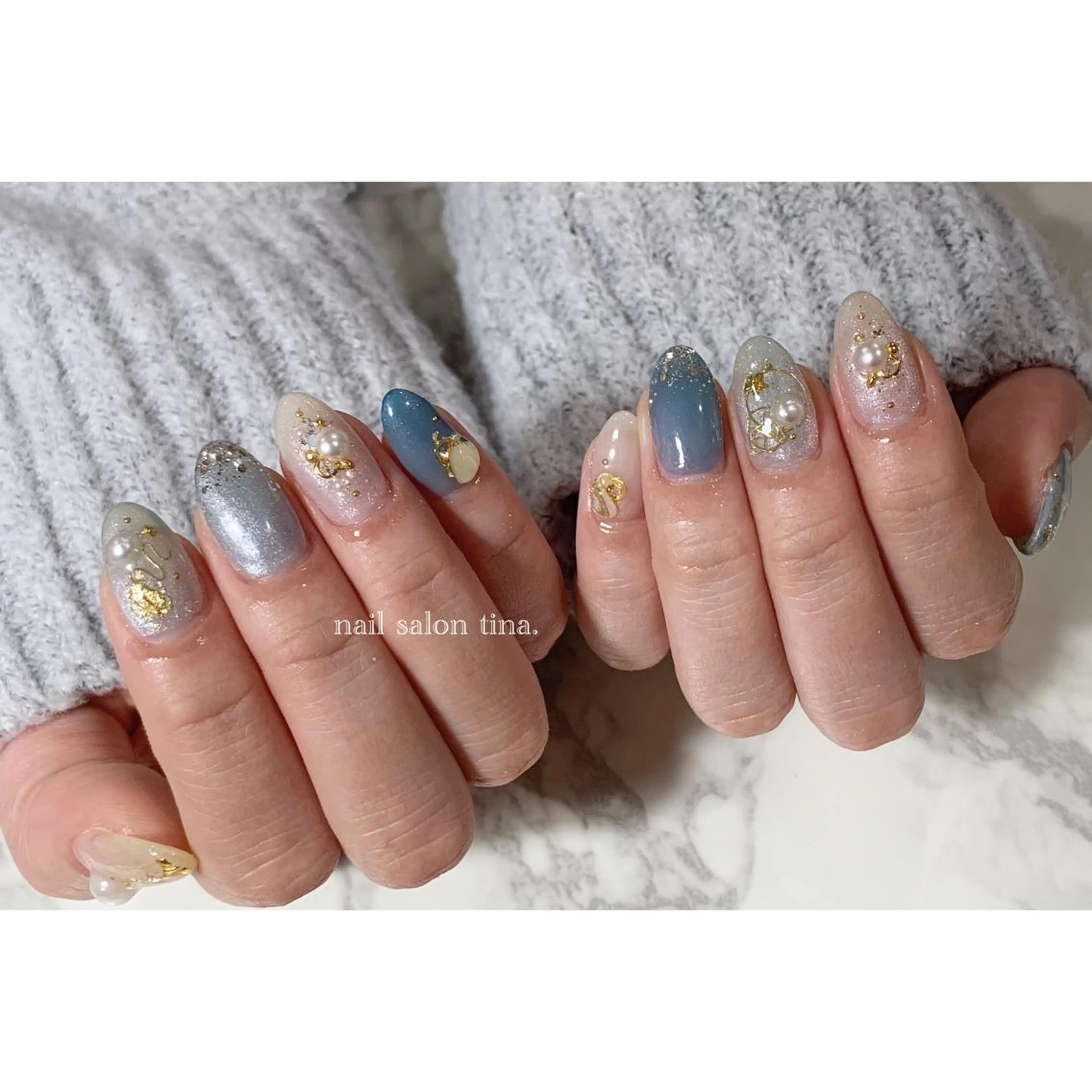 ネイル nail salon tina.所属・中山 はづきのネイルデザイン