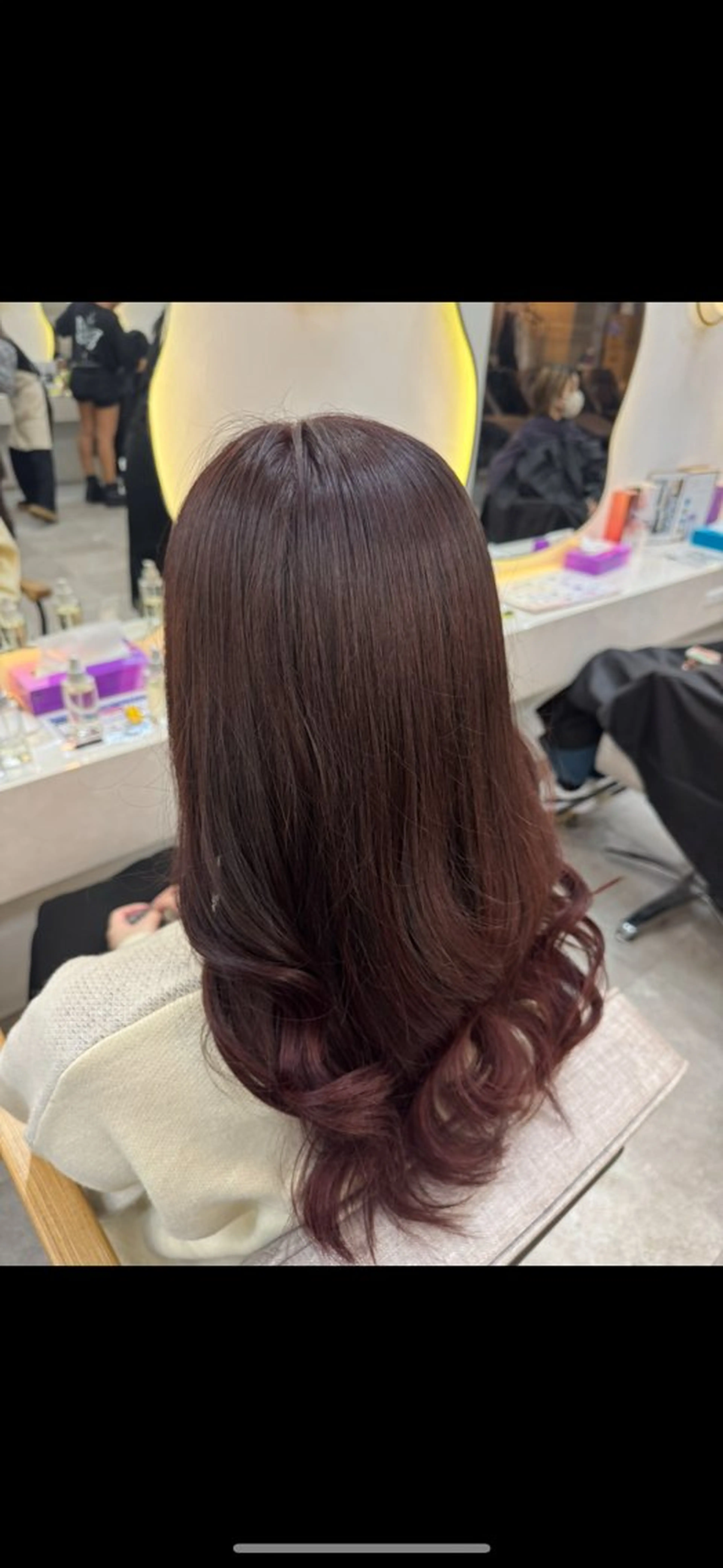 ロング カラー 鈴木 凜音のヘアスタイル