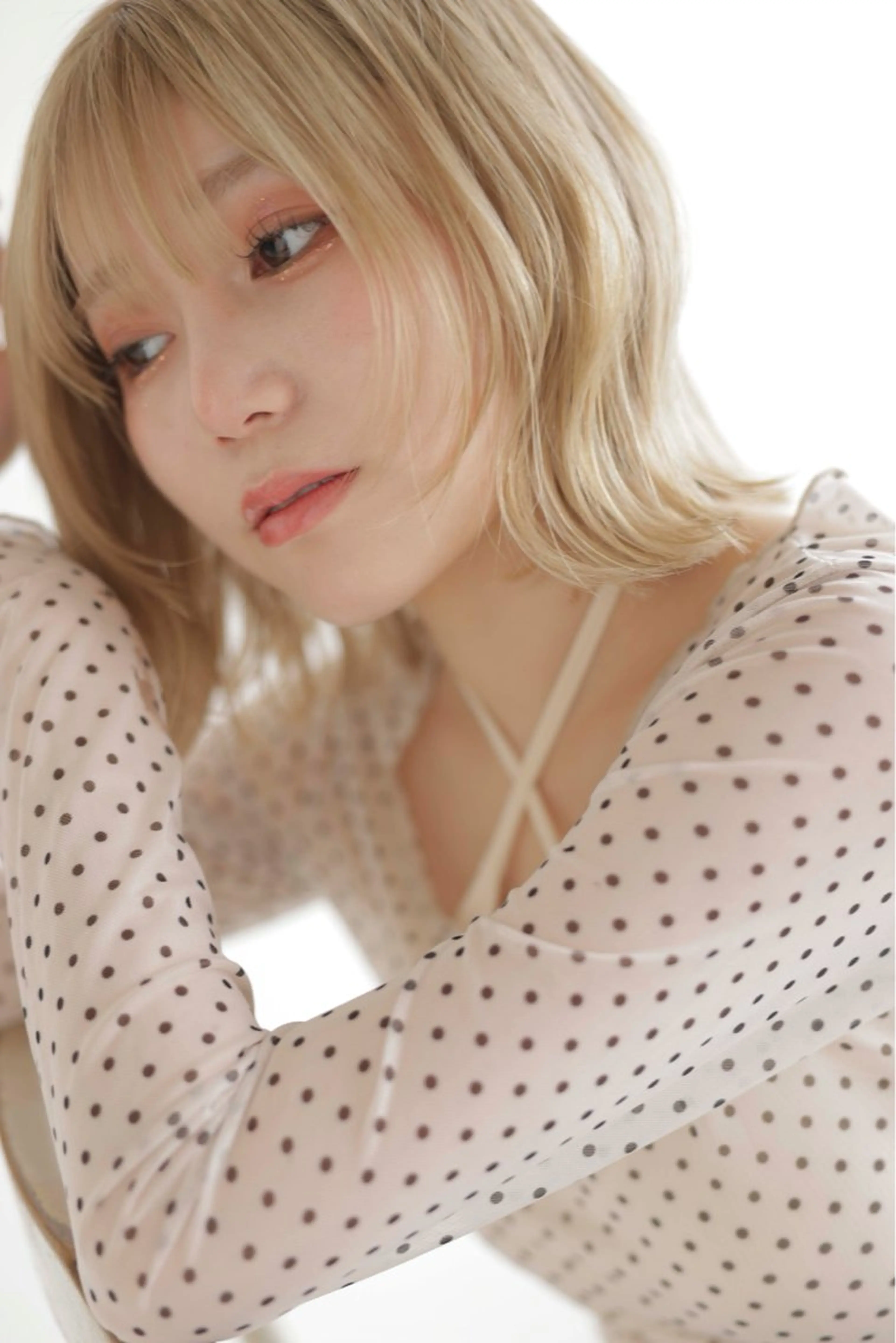 ショート ヘアアレンジ 暖色カラー / minoriのヘアスタイル