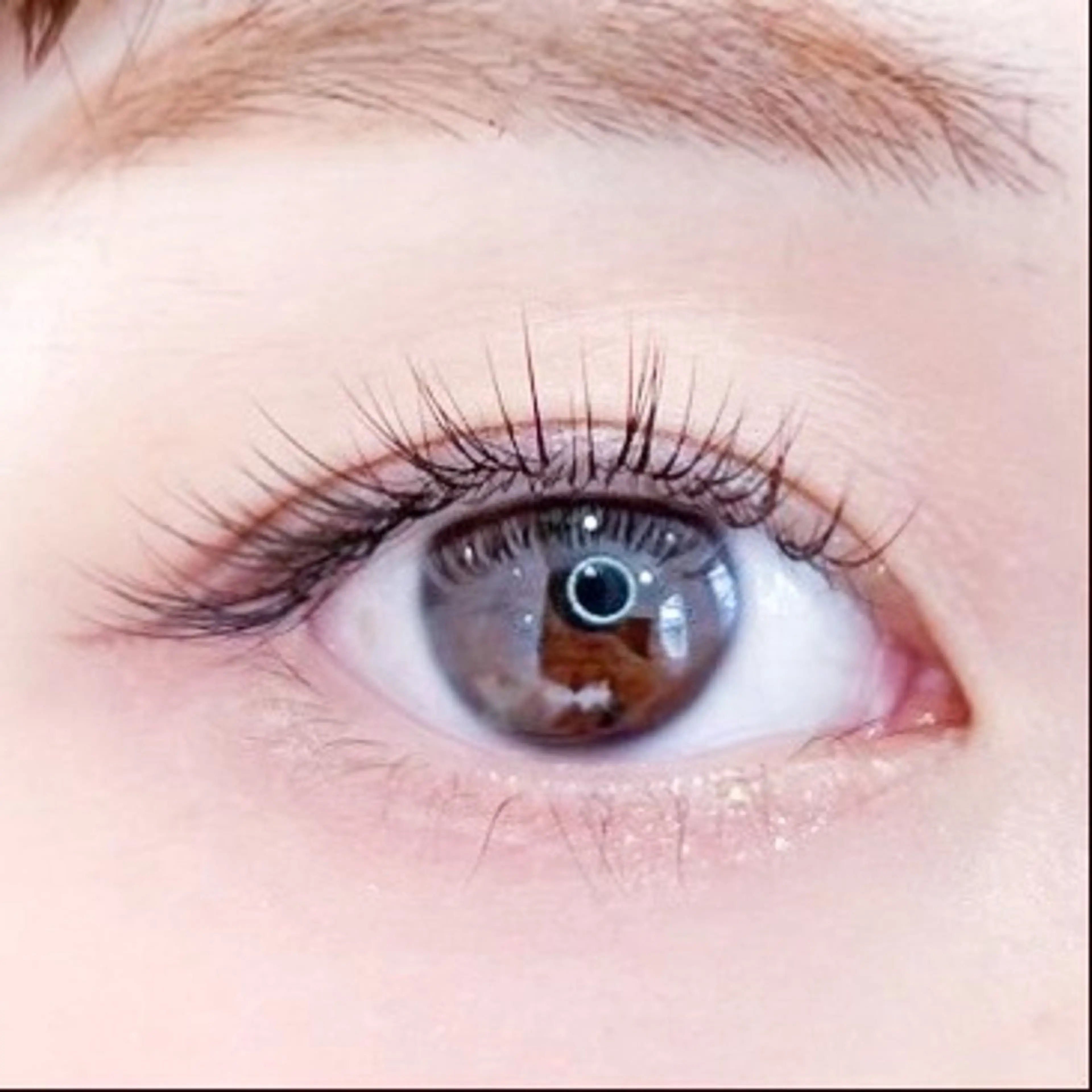 マツエク・マツパ ナチュラル 一重×まつ毛パーマ 柴田 諒子のマツエク・マツパデザイン