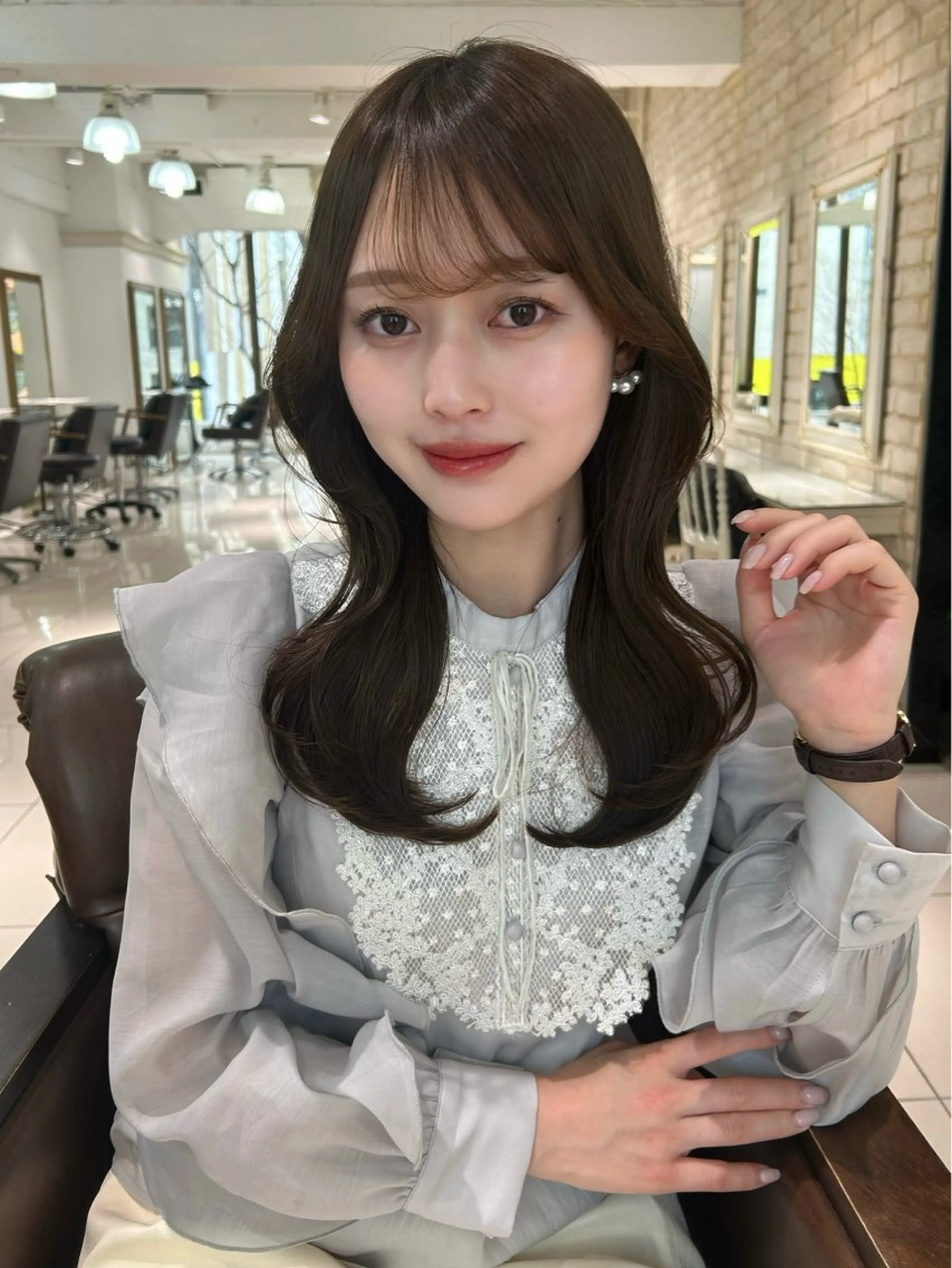 ロング 縮毛・髪質改善🩰 mai🐰ྀི🤍のヘアスタイル