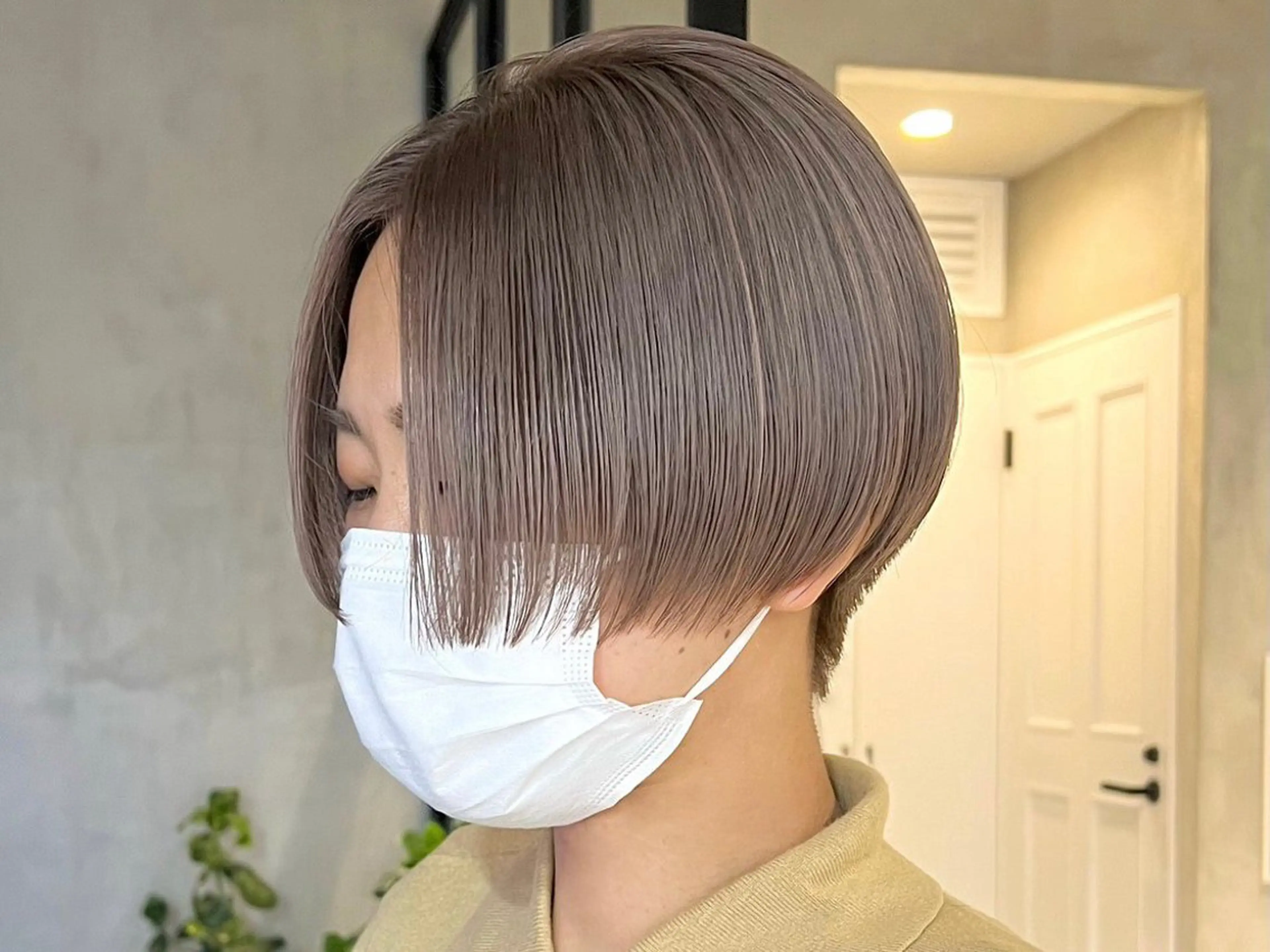 カラー techné所属・塔尾 真那のヘアスタイル