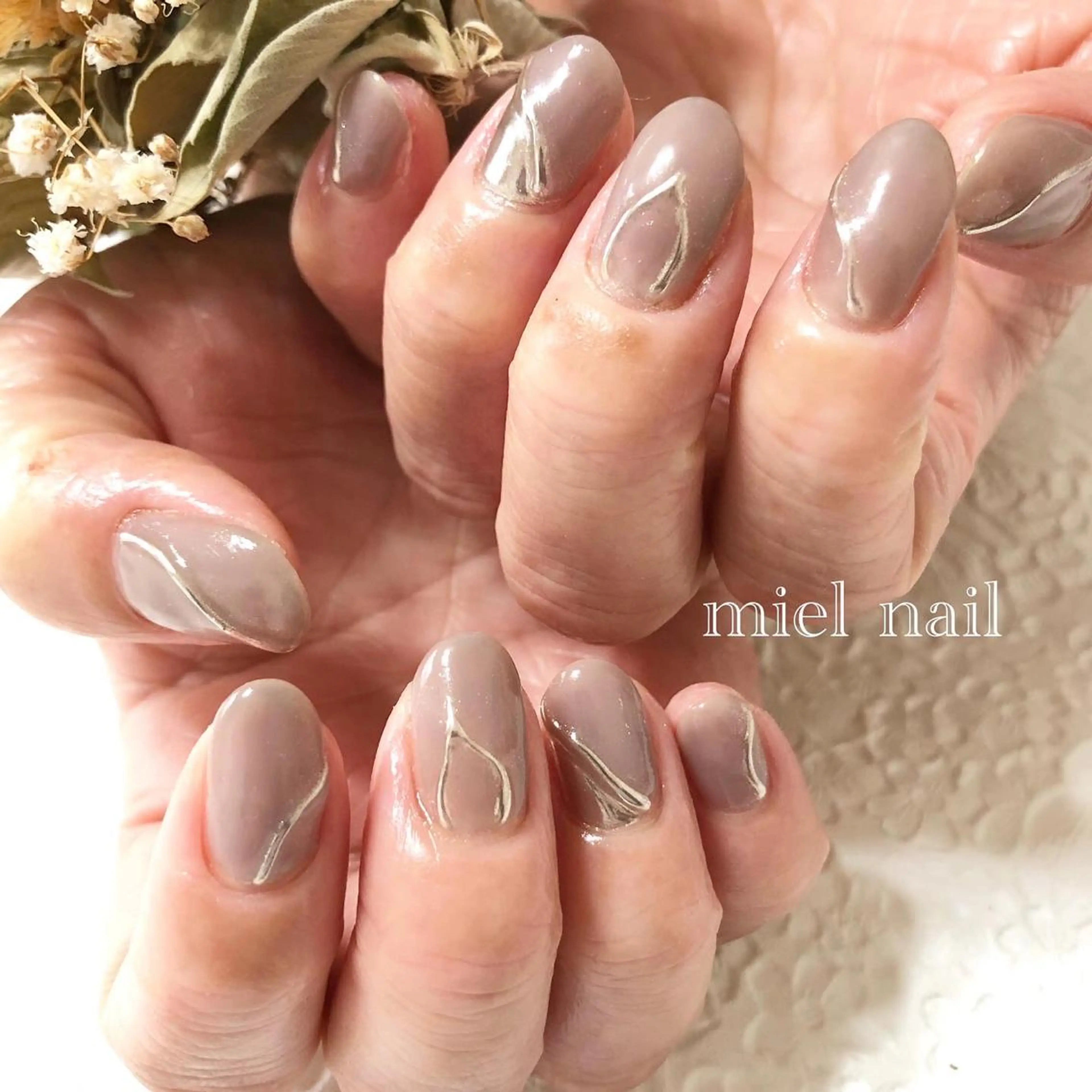 ネイル ハンドネイル miel nailのネイルデザイン