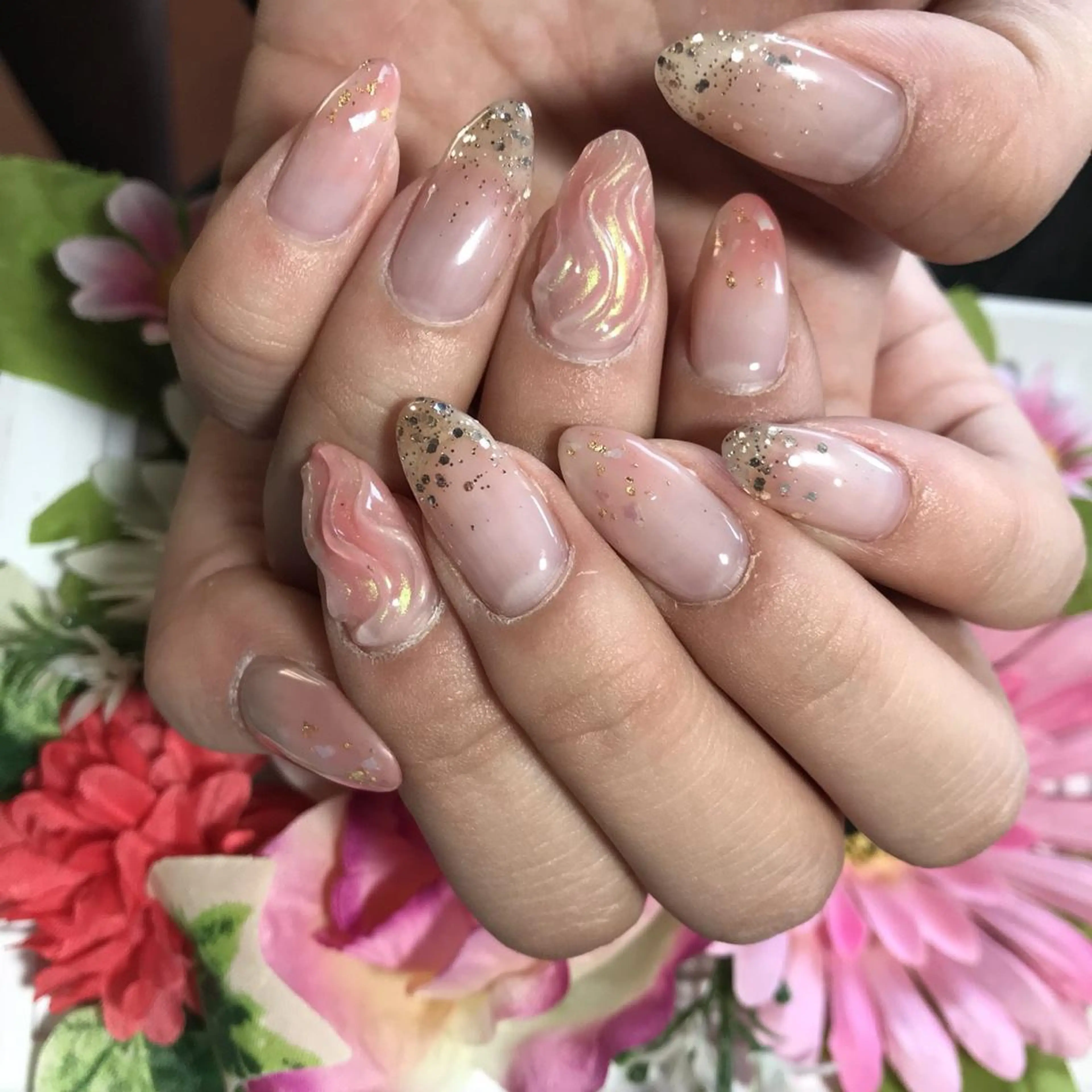 ネイル マルサンカクシカク所属・○△□ 守口市のネイルデザイン