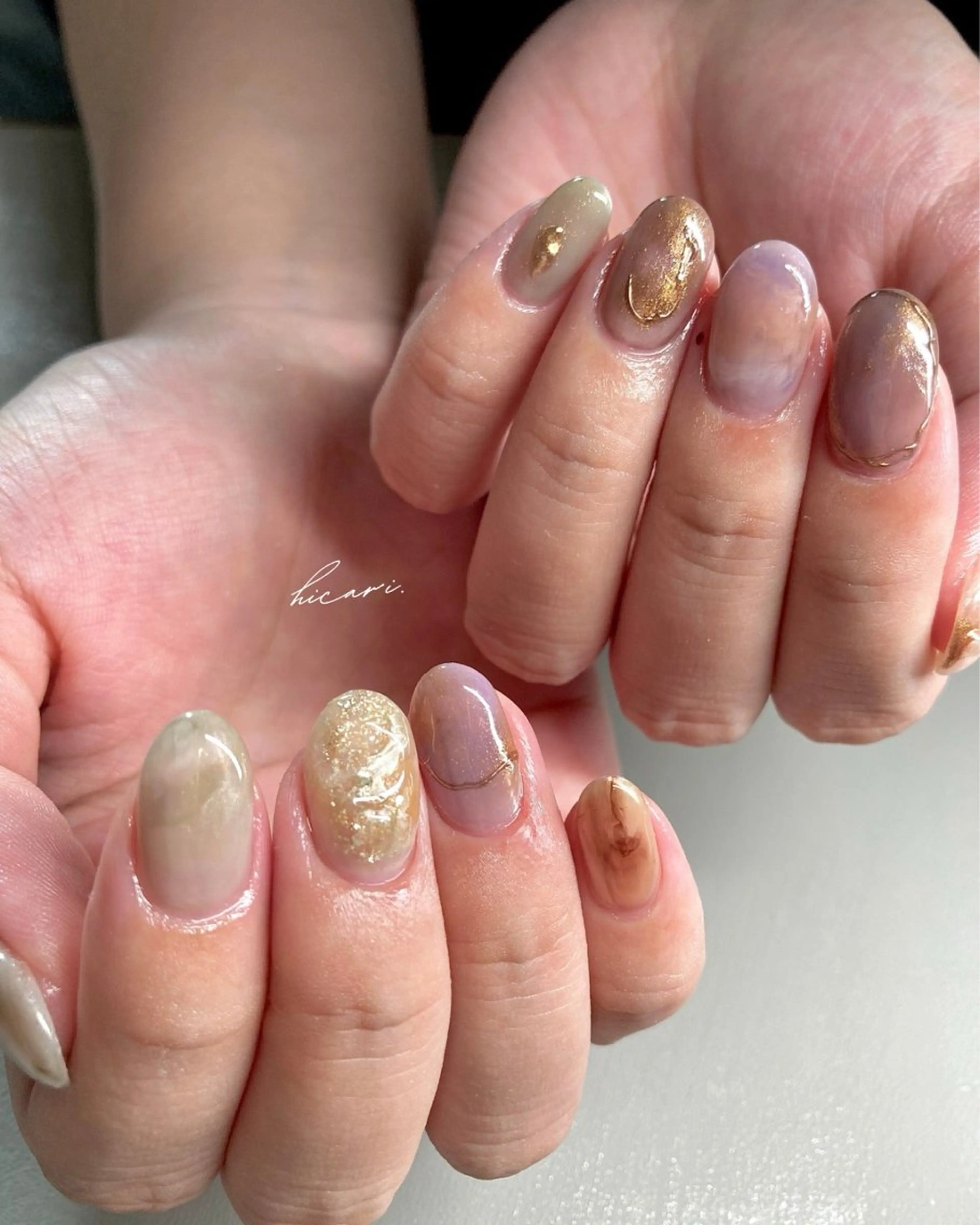 キッズ ネイル ハンドネイル illum hicariのネイルデザイン