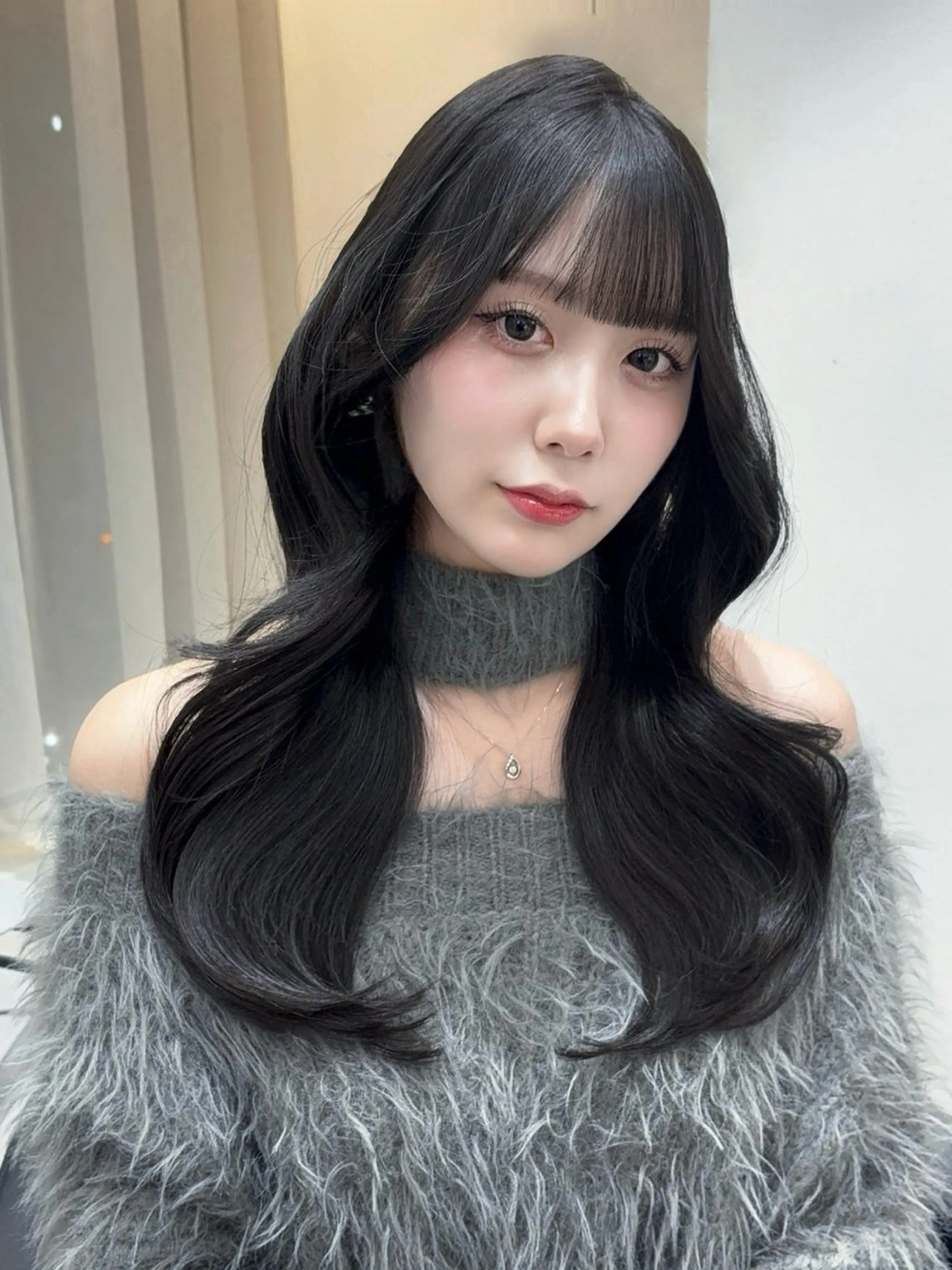 🌫 人気𝑁𝑜.1 【】透明感水光カラー＋似合わせカット＋髪質改善𝐻𝐼𝑇𝐴 TRの写真