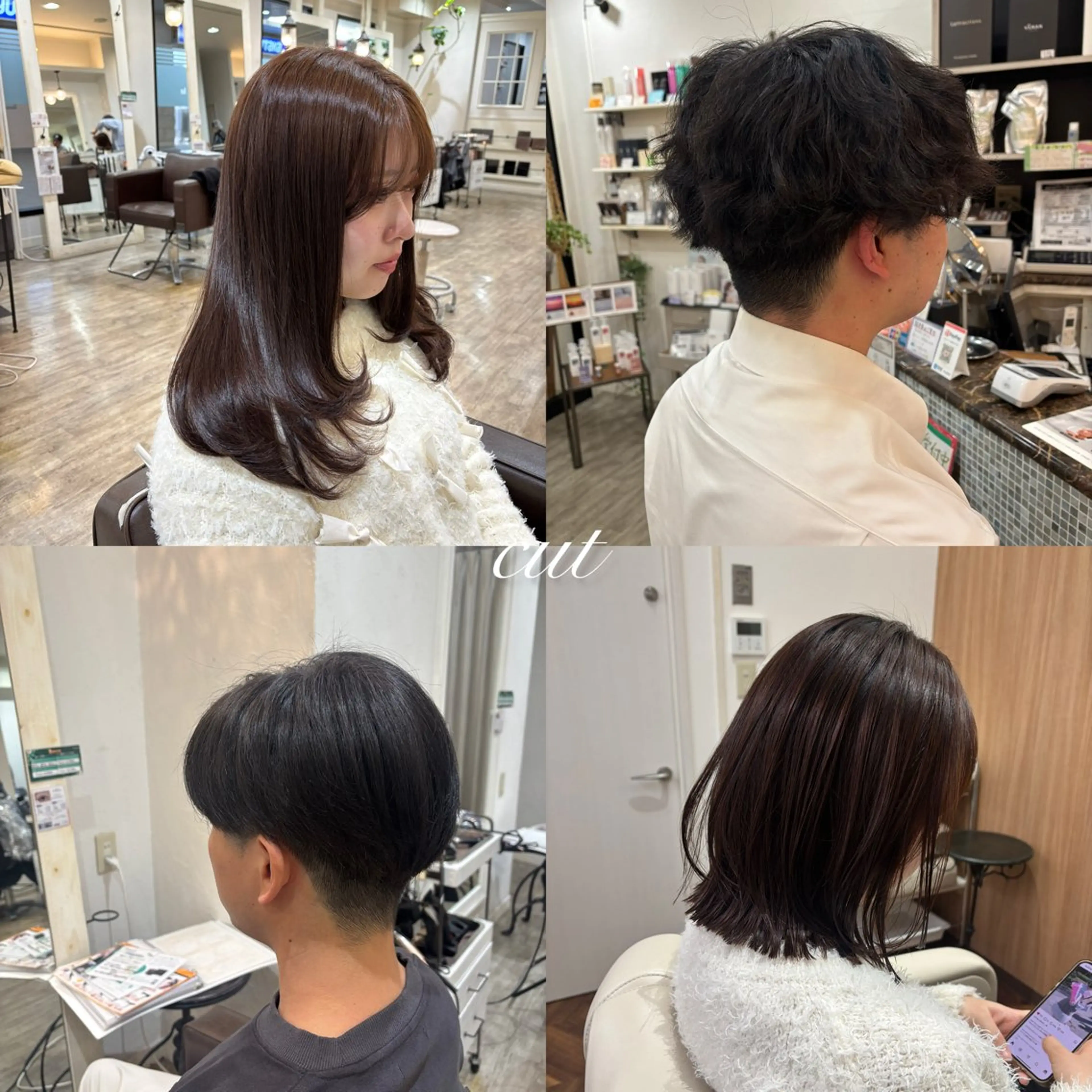 【頭皮，髪潤いケア】似合わせカット➕marbbの写真