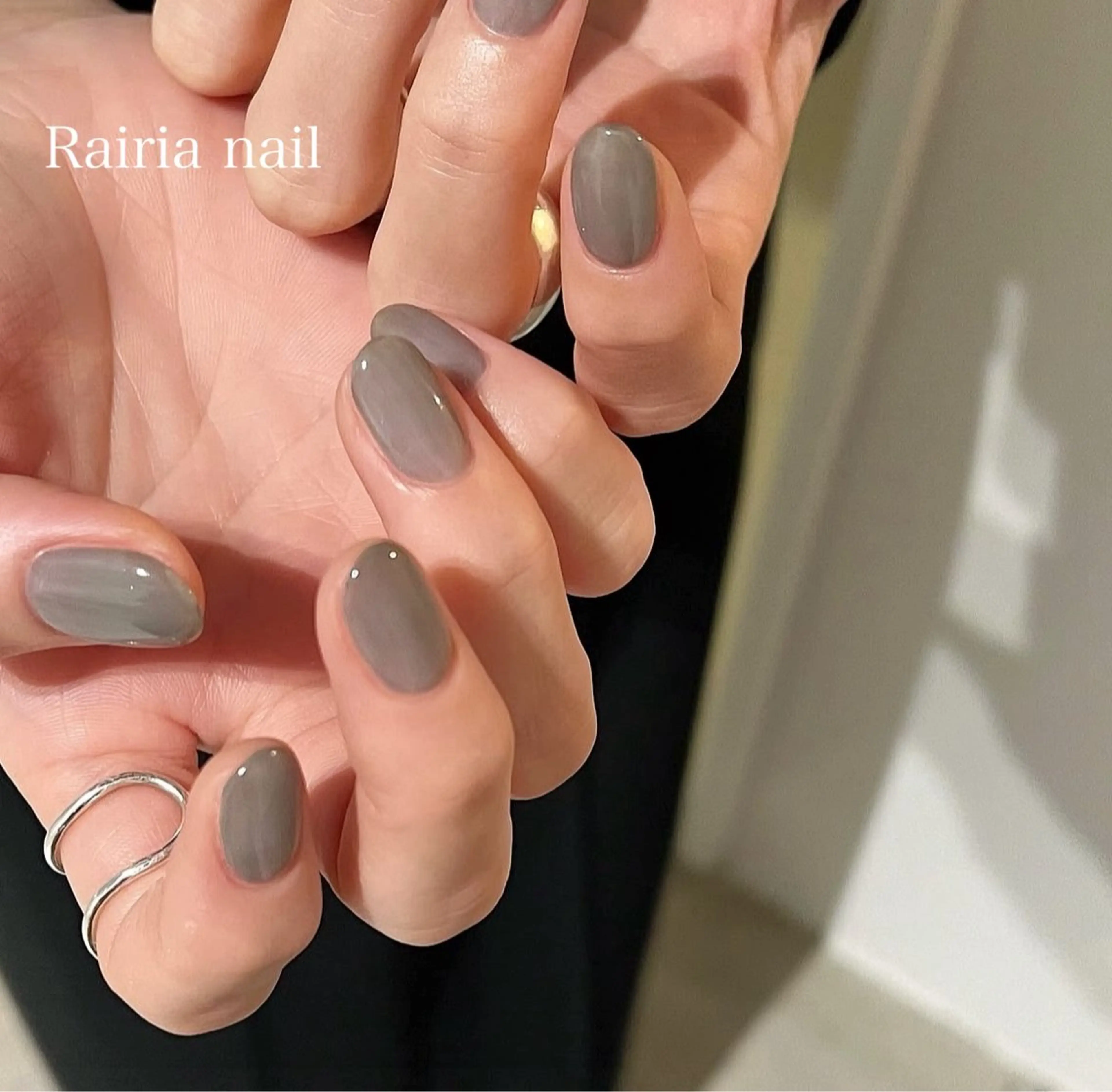 ネイル グリーン 持ち込み Rairia nail本八幡店のネイルデザイン