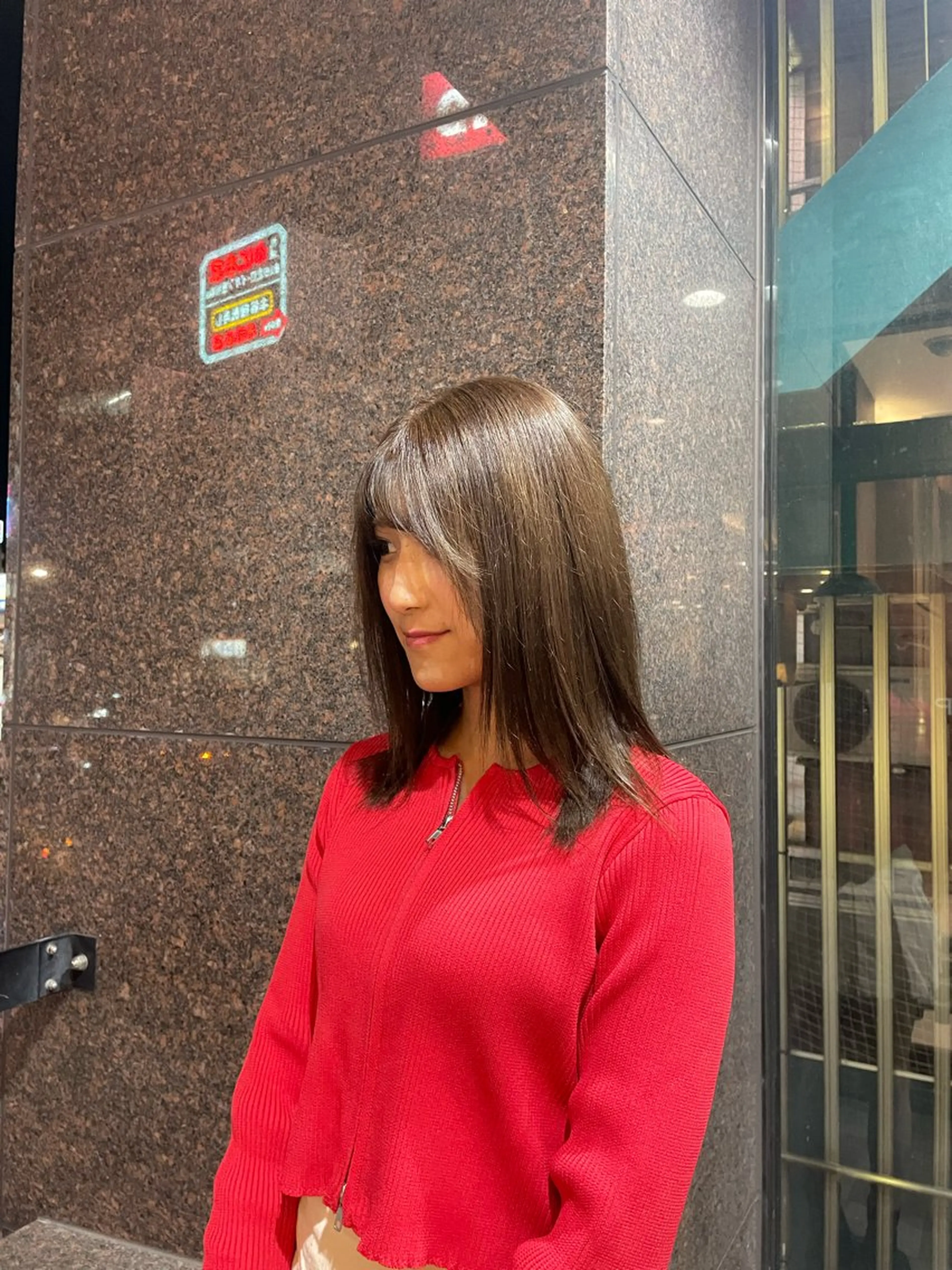 ミディアム カラー Ace栄所属・メンズ専門/ メンズパーマ/ゆうとのヘアスタイル