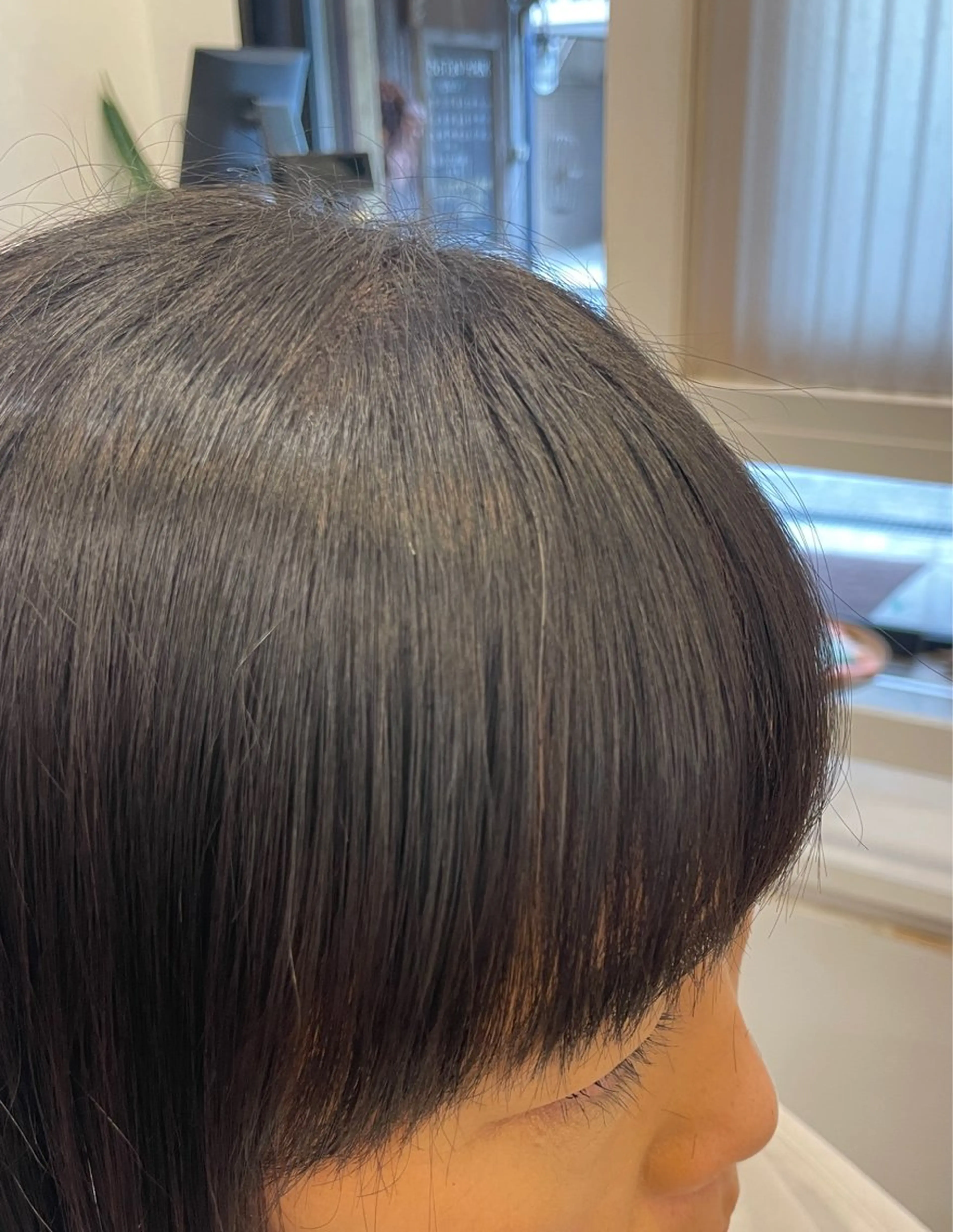 縮毛矯正 堀田 結香のヘアスタイル