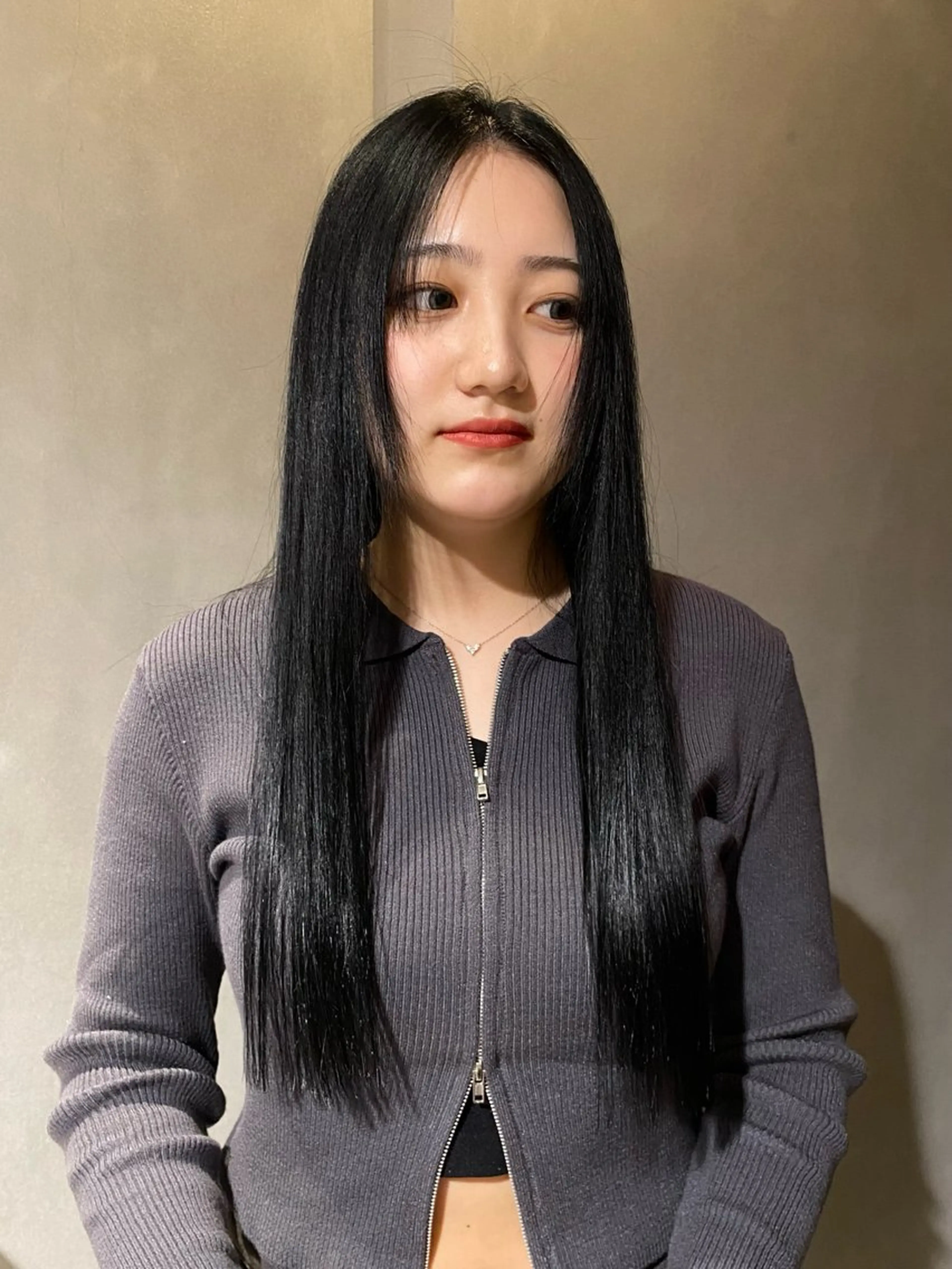 ストレートの写真