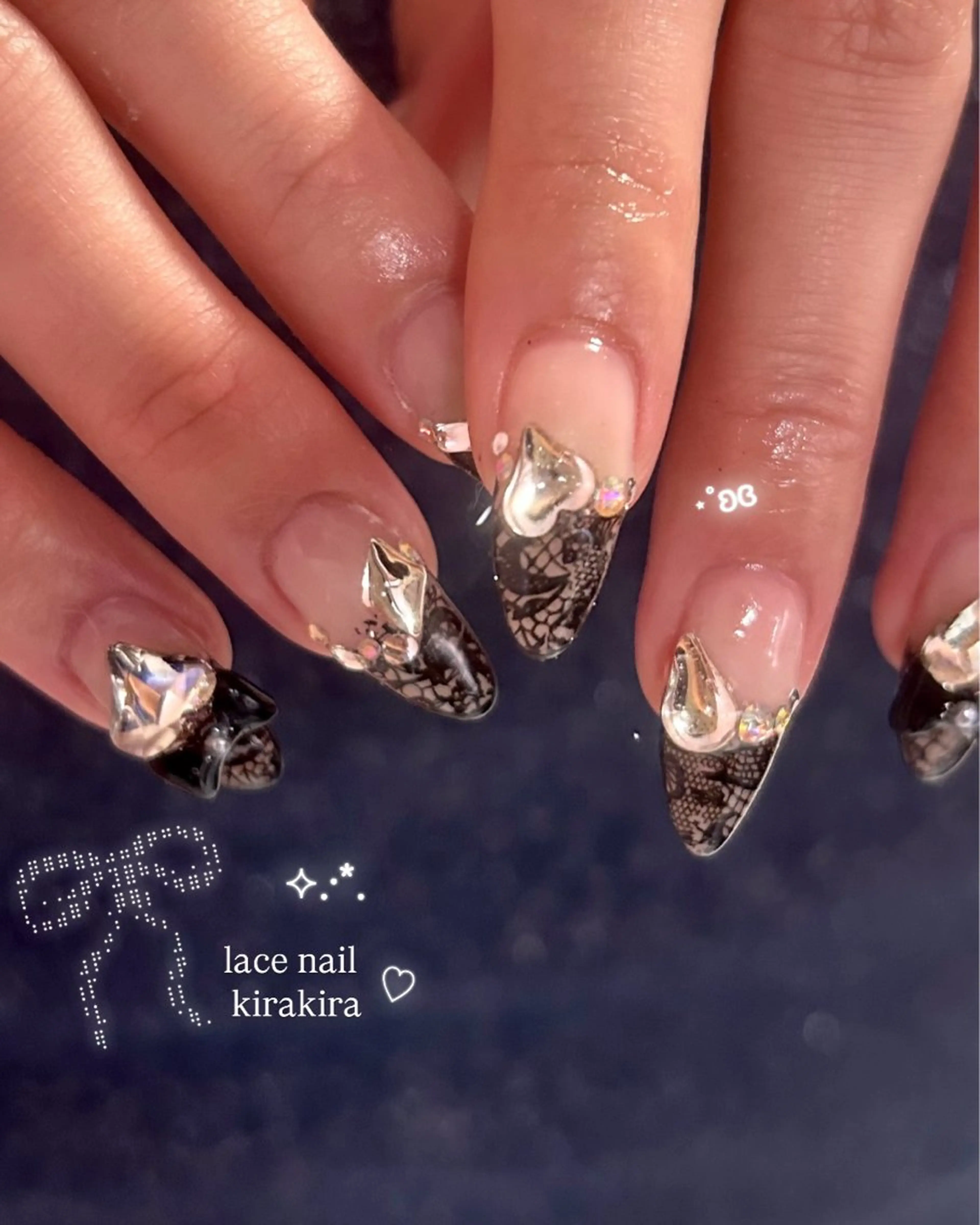 ネイル ハンドネイル EmaNail🎀 Haaruのネイルデザイン