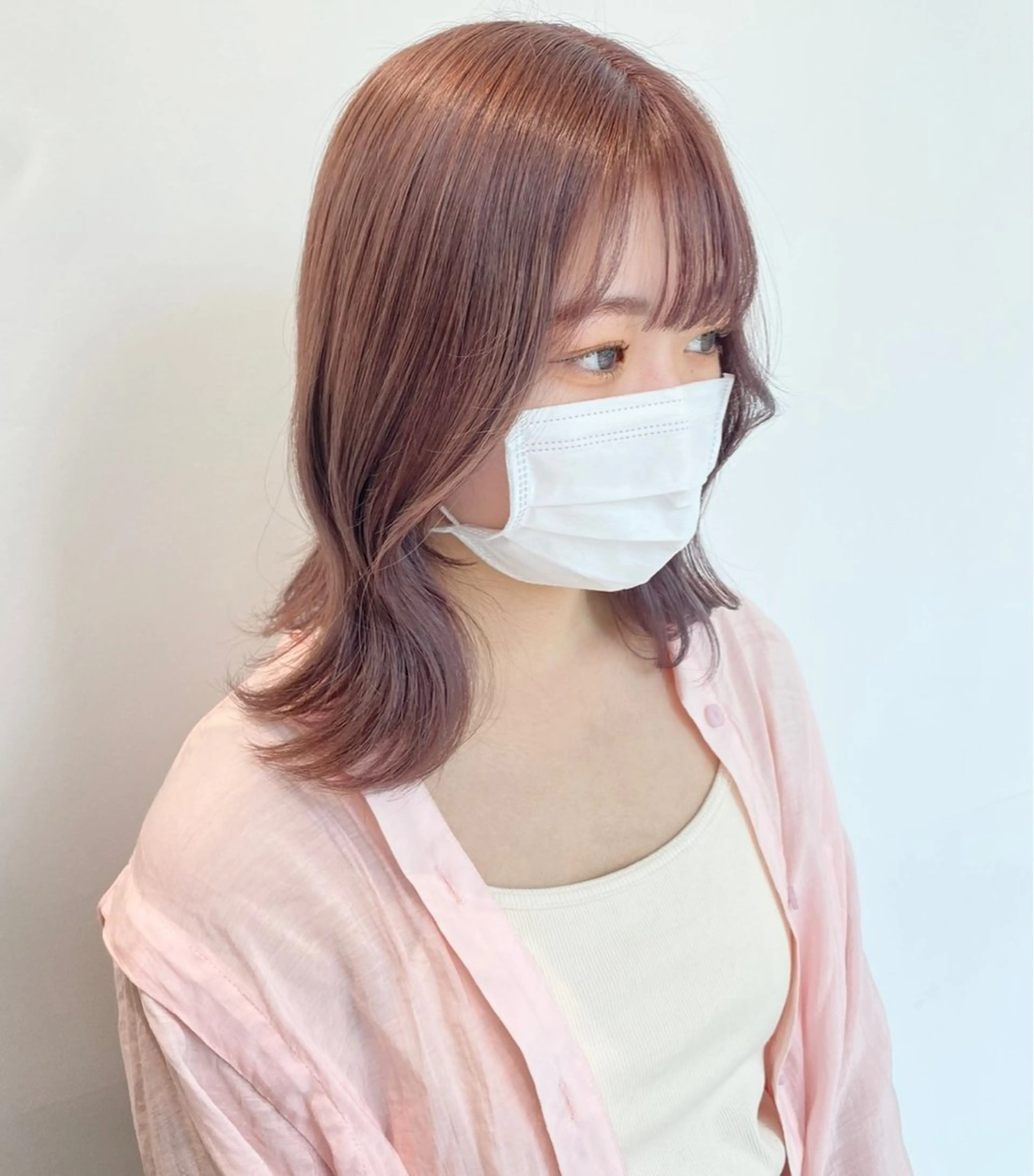 ミディアム カラー 韓国ヘア/艶髪🎀 宮川みほのヘアスタイル