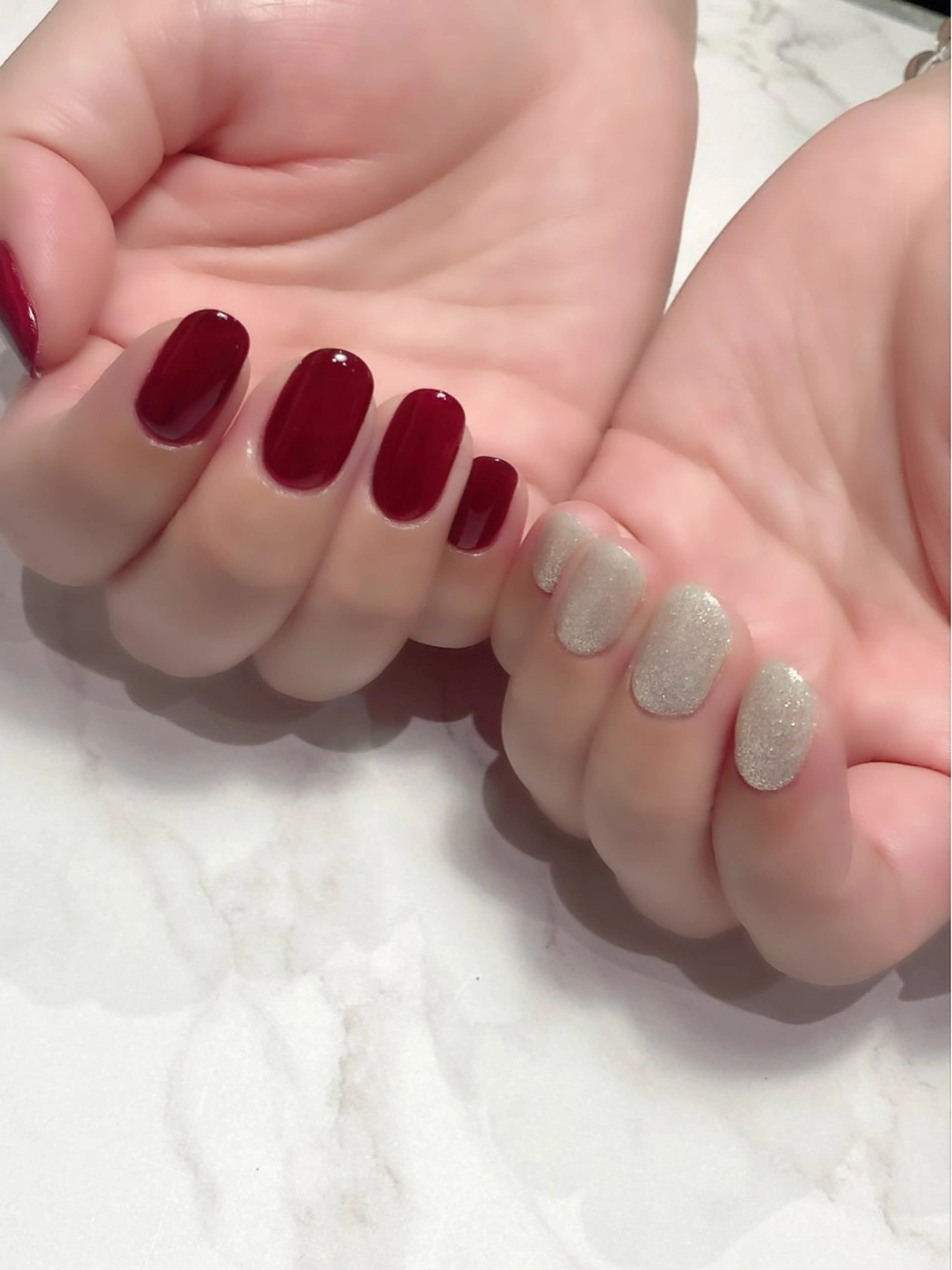 口コミ書いてくれる方限定！ハンドネイル【ワンカラーorグラデーション】オフ込み※現金払いのみの写真