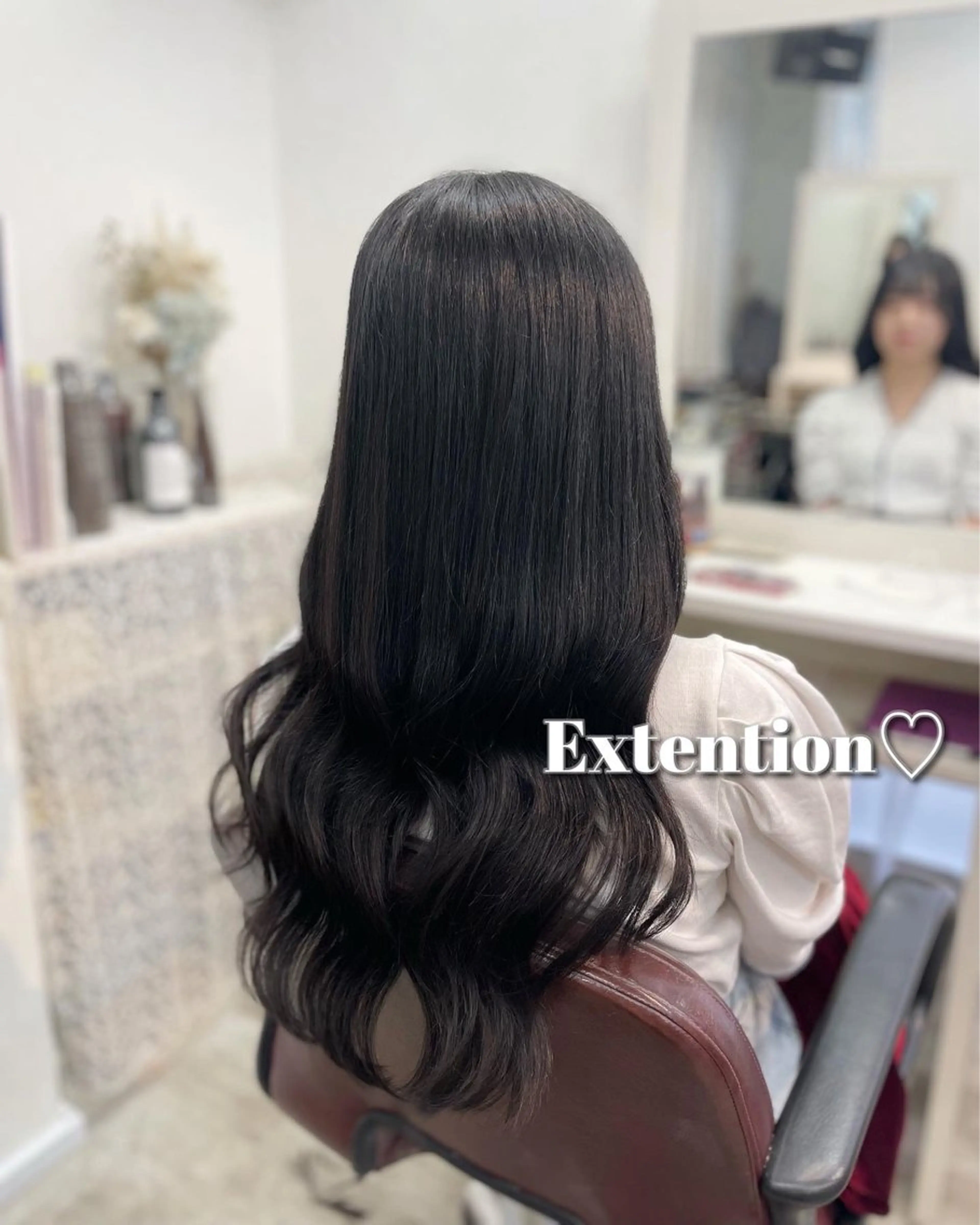 ロング カラー 韓国ヘア🤍髪質改善 🇰🇷AKANEのヘアスタイル