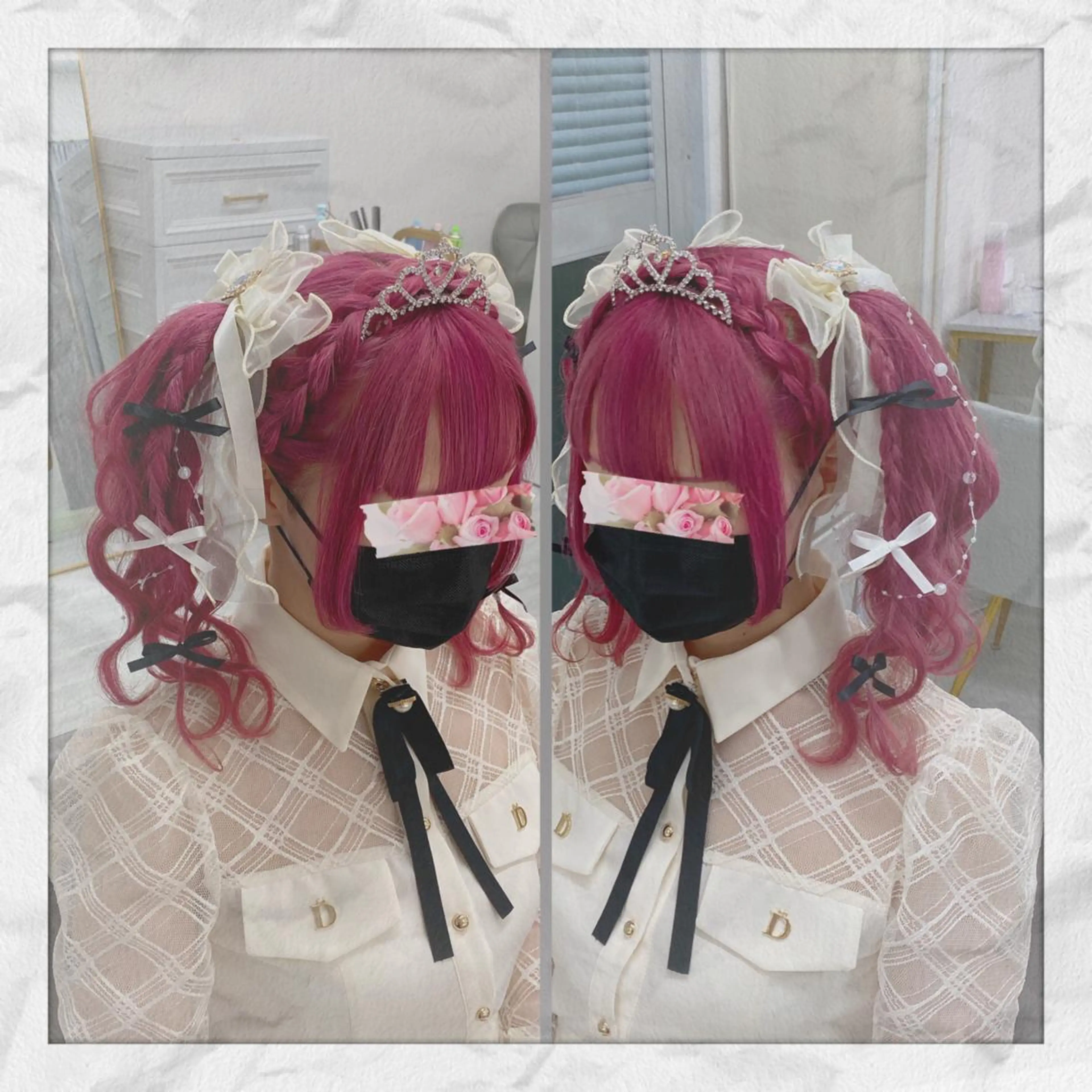 セミロング ヘアアレンジ ヘアセット ヘアセット/着付け 𓇼 松本 夏美𓇼のヘアスタイル