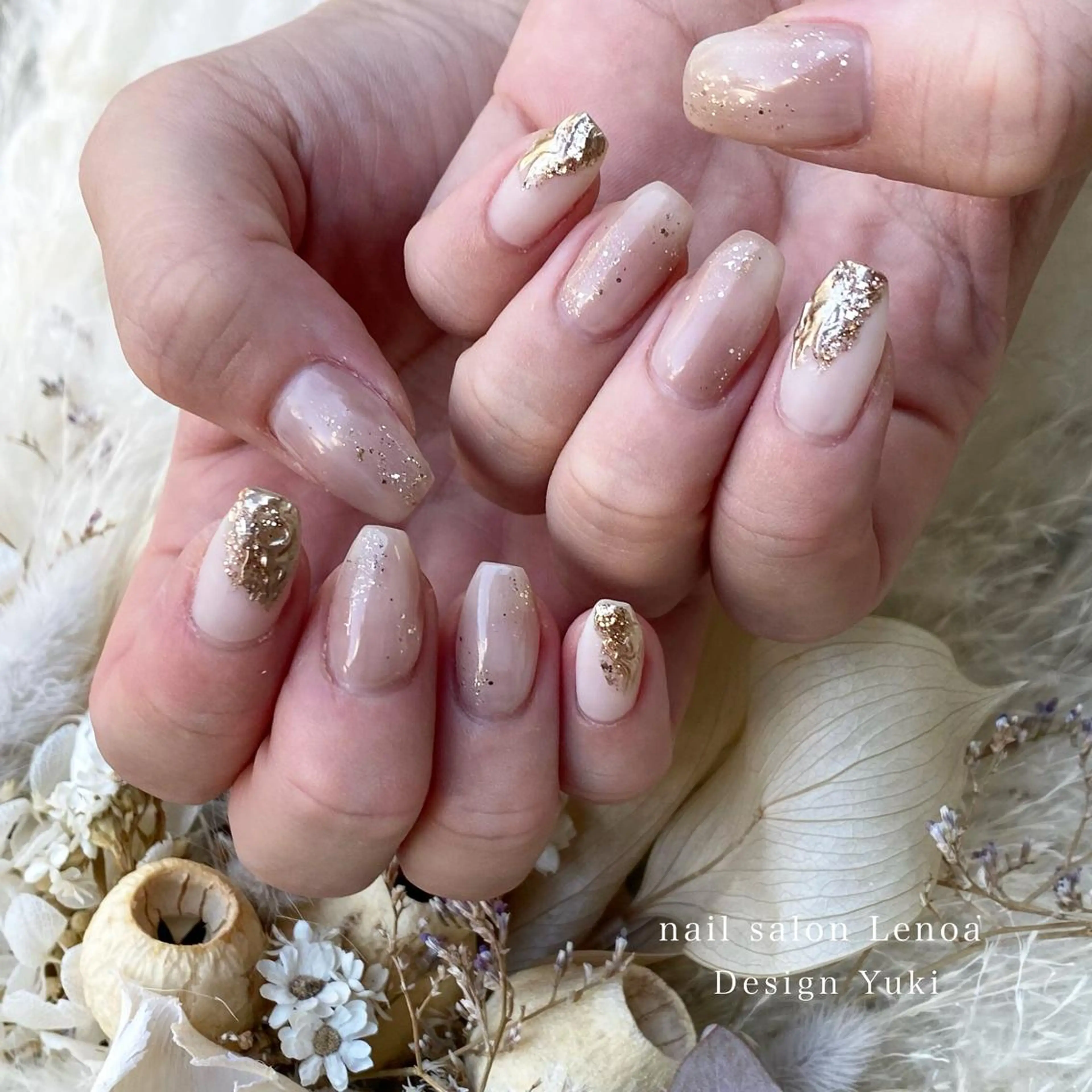 ネイル ハンドネイル Lenoa Yukiのネイルデザイン
