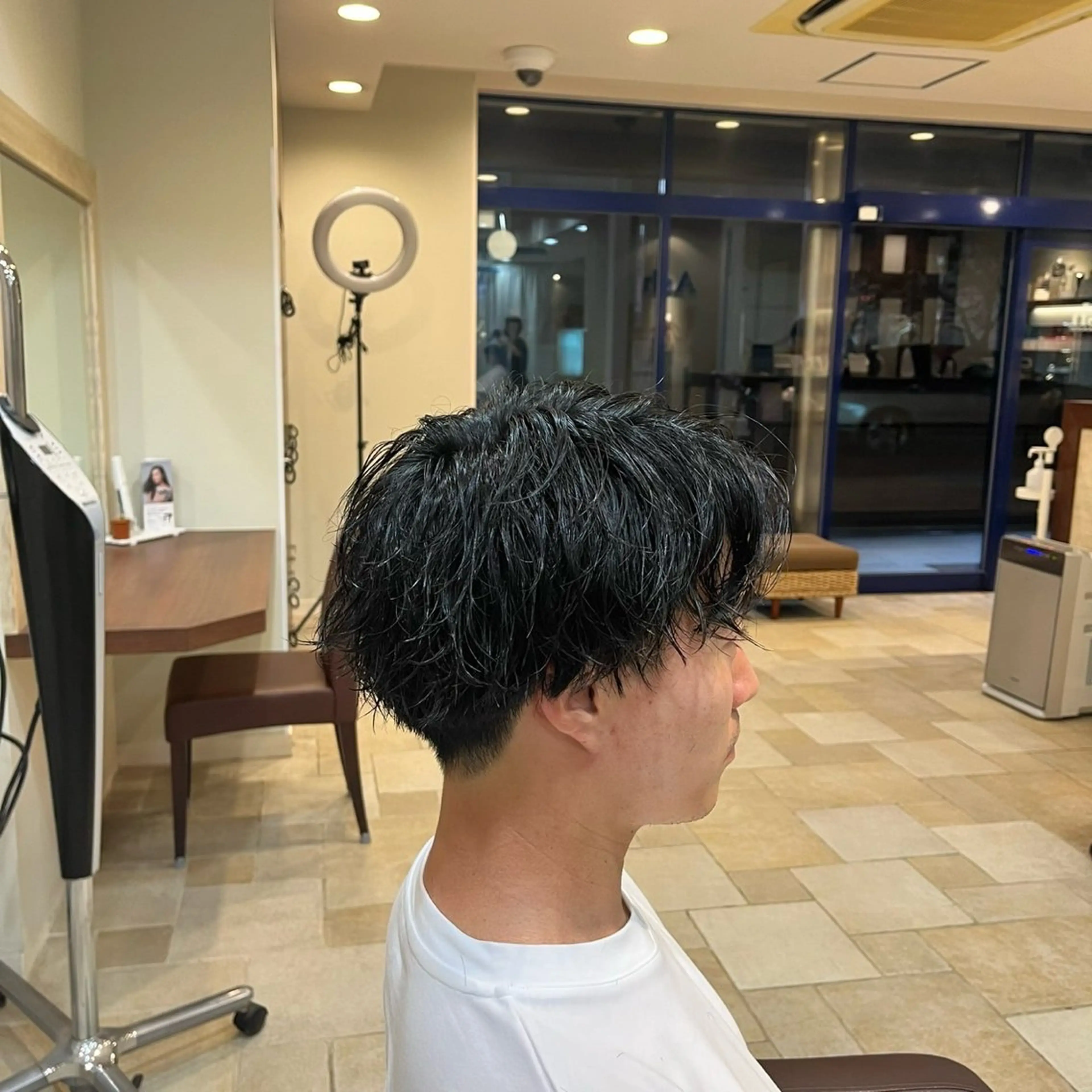 ショート カット パーマ ヘアセット 髪質改善/美髪矯正 🫧山本勇輝🫧のヘアスタイル