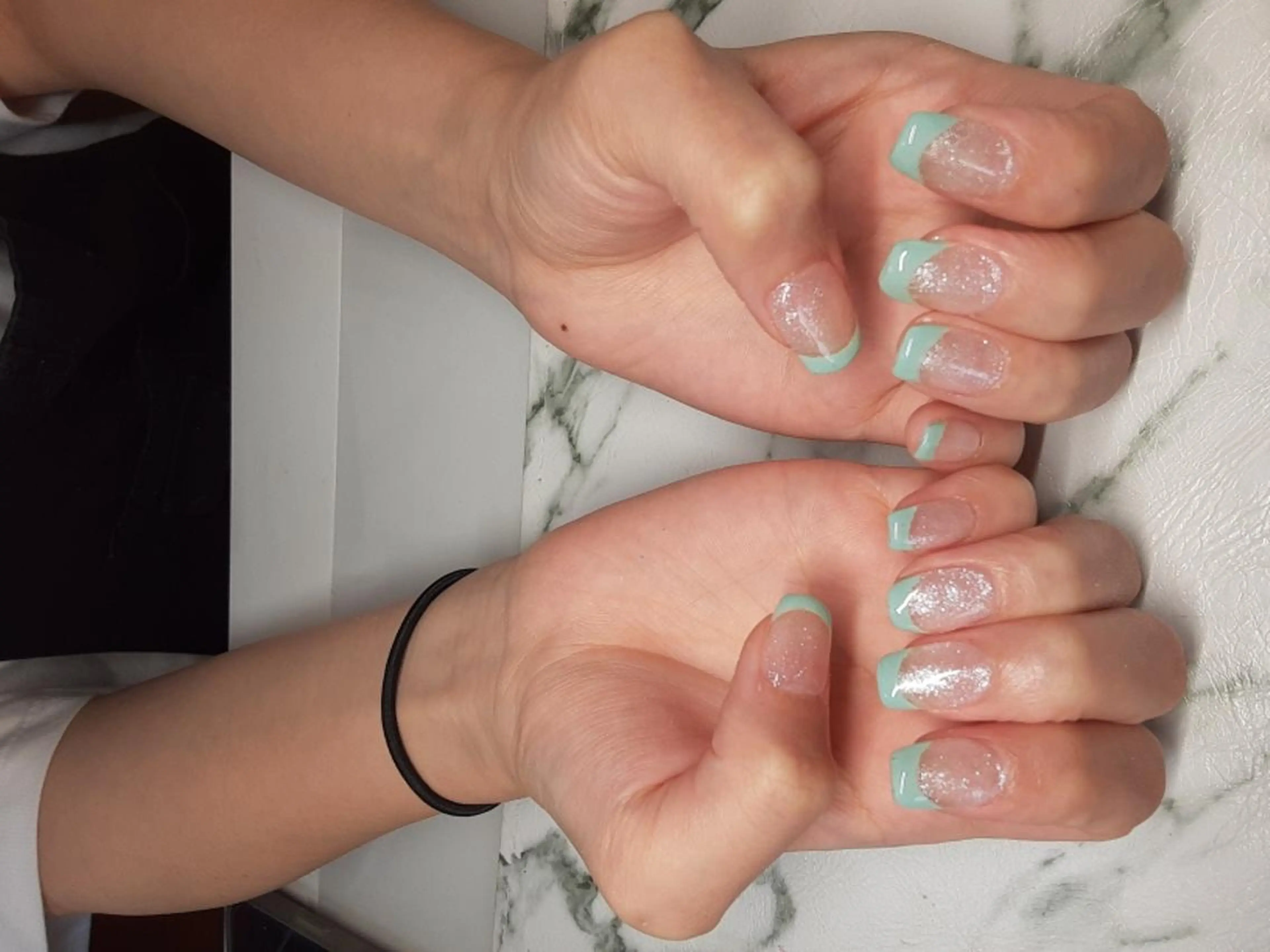 オーロラ、ミラー、マットカラーゼエルネイル☆ケア+オイル保湿+オフごみでも同額です。の写真