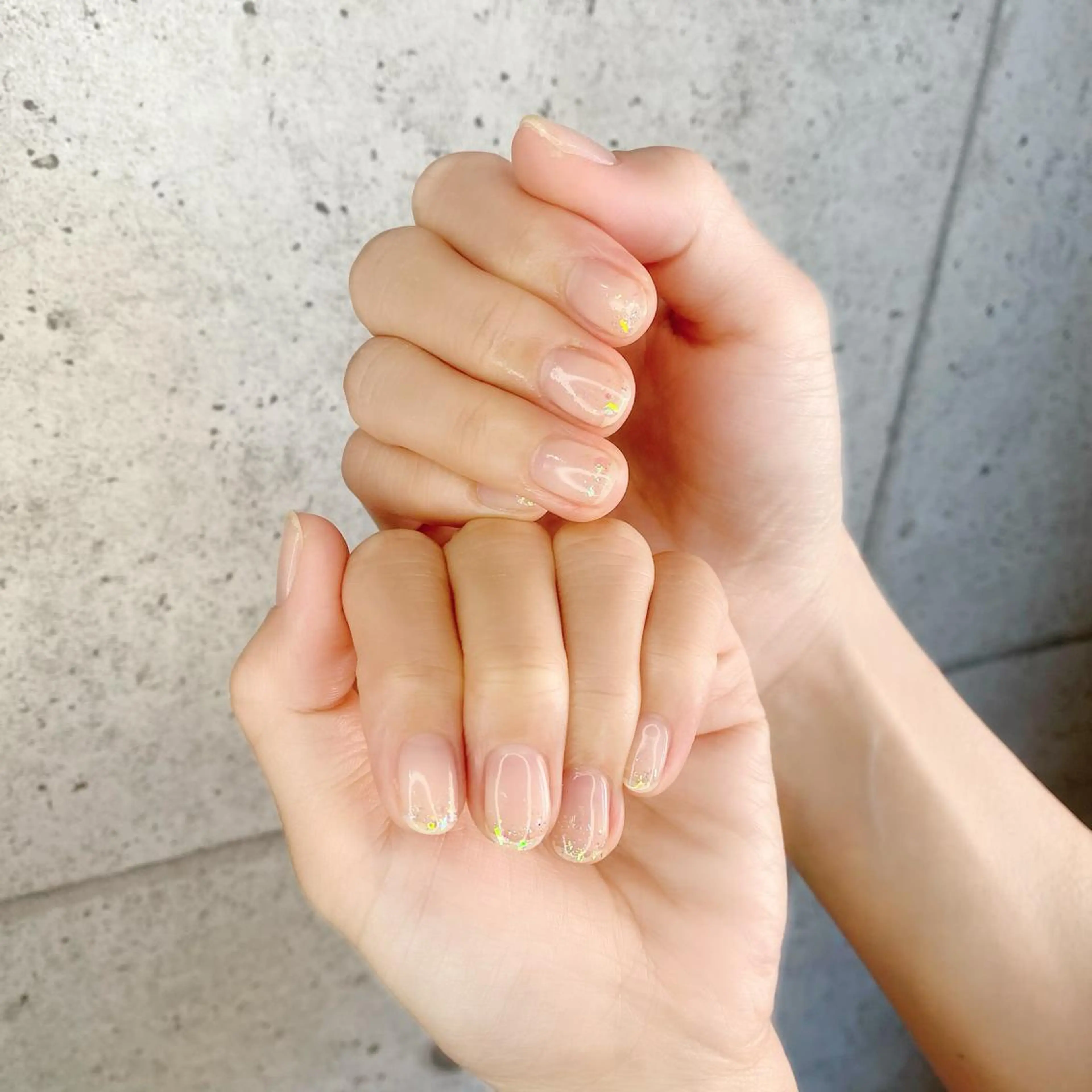 ショート カラー パーマ ヘアアレンジ メンズ キッズ ネイル マツエク・マツパ アイブロウ グラデーションカラー 入学式 卒業式のヘアスタイル オーロラネイル 入学式 ハンドネイル Salon Ｋのネイルデザイン