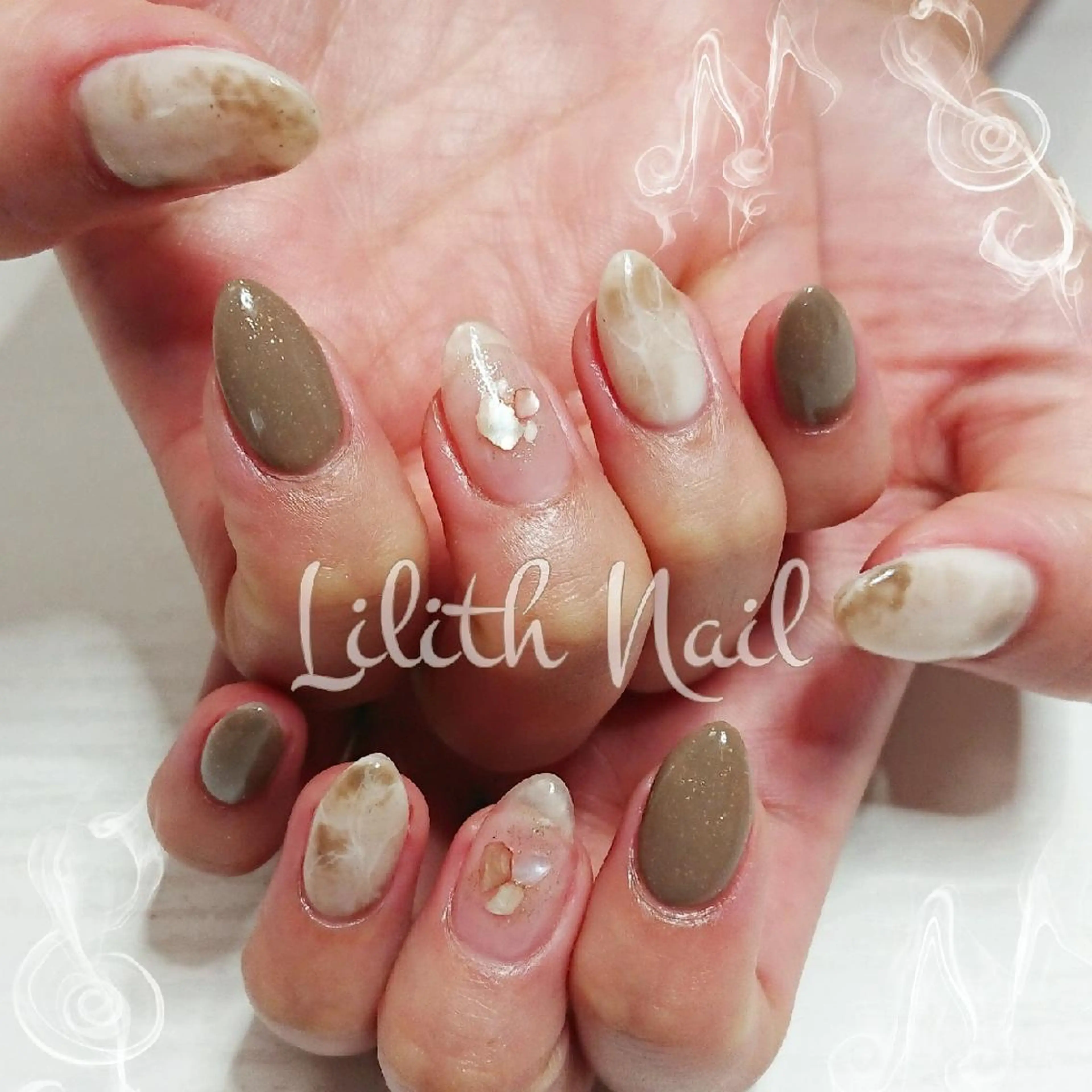 ネイル ニュアンスネイル ハンドネイル Lilith Nailのネイルデザイン