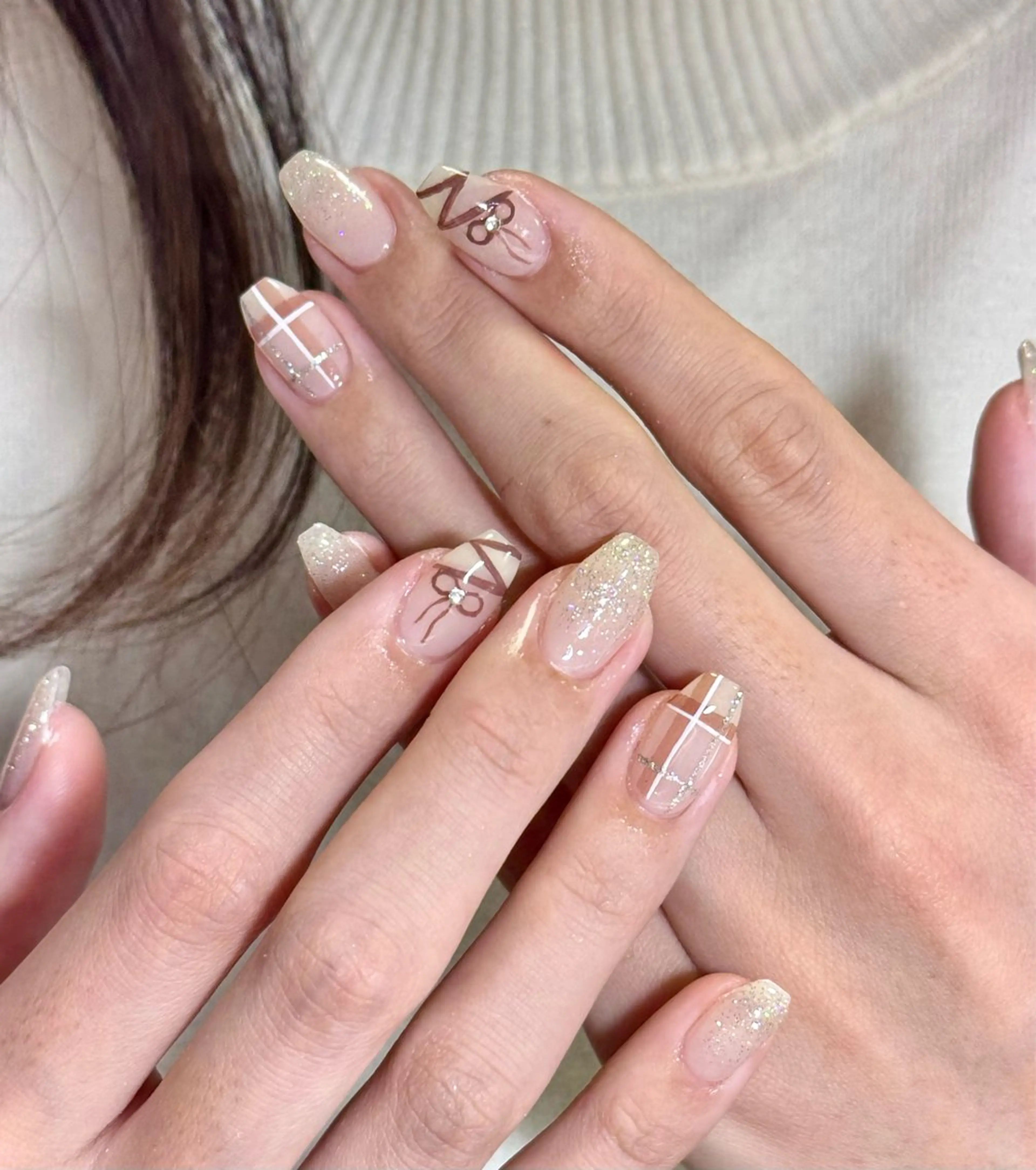 ネイル ハンドネイル 🎀 NaNa_nailのネイルデザイン