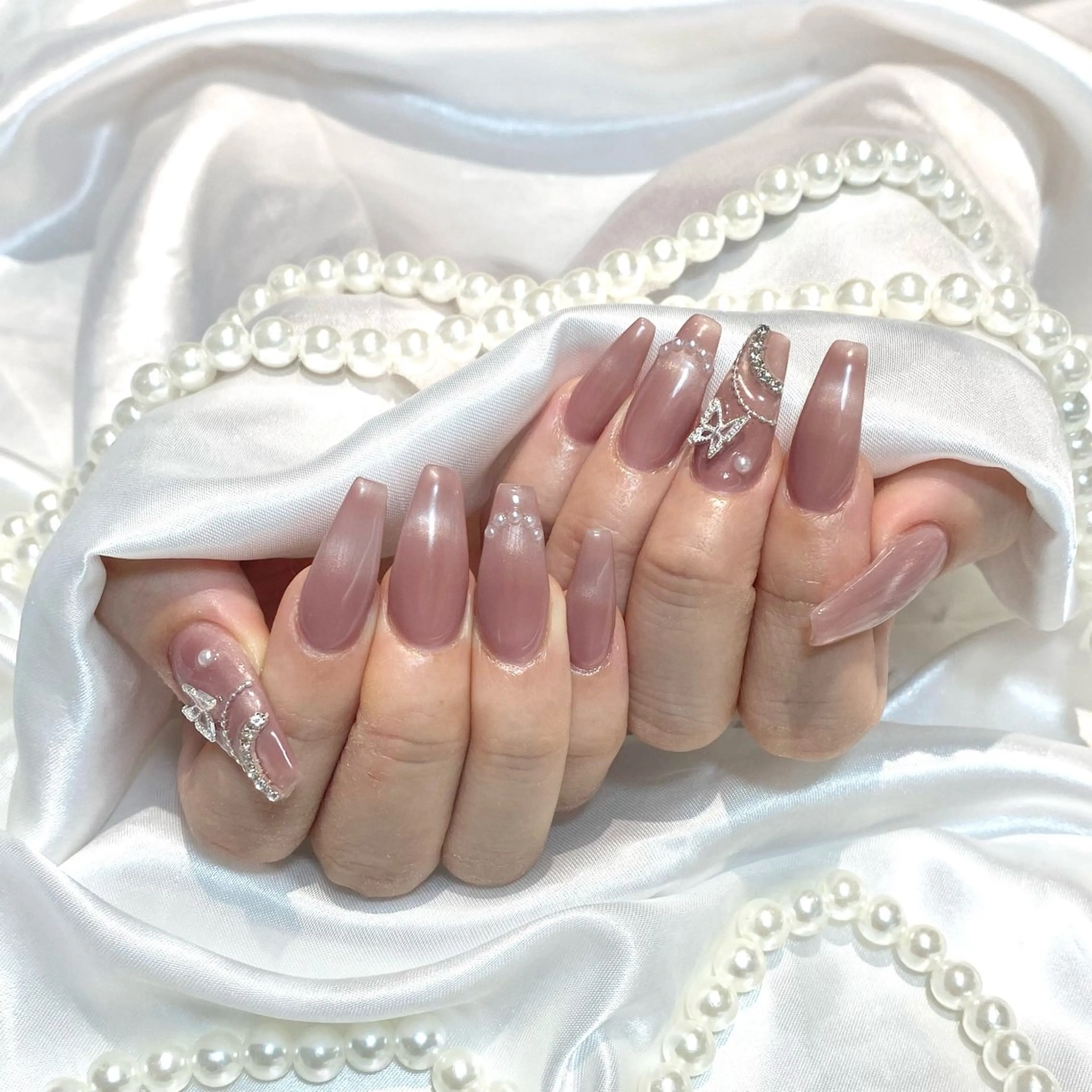 ネイル ハンドネイル WISTERIA rirunaのネイルデザイン